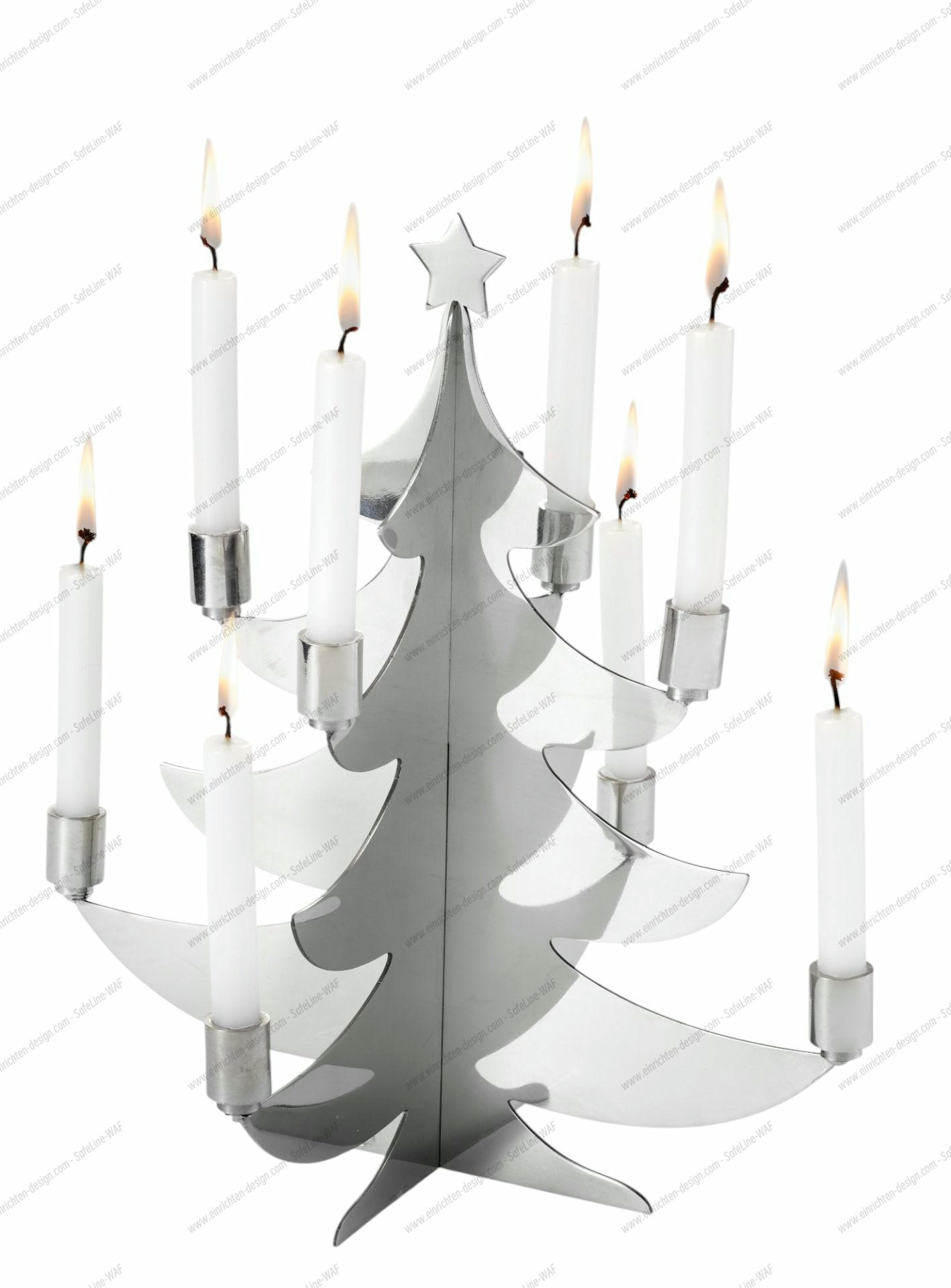 Grenoble Christmas tree for candles Philippi