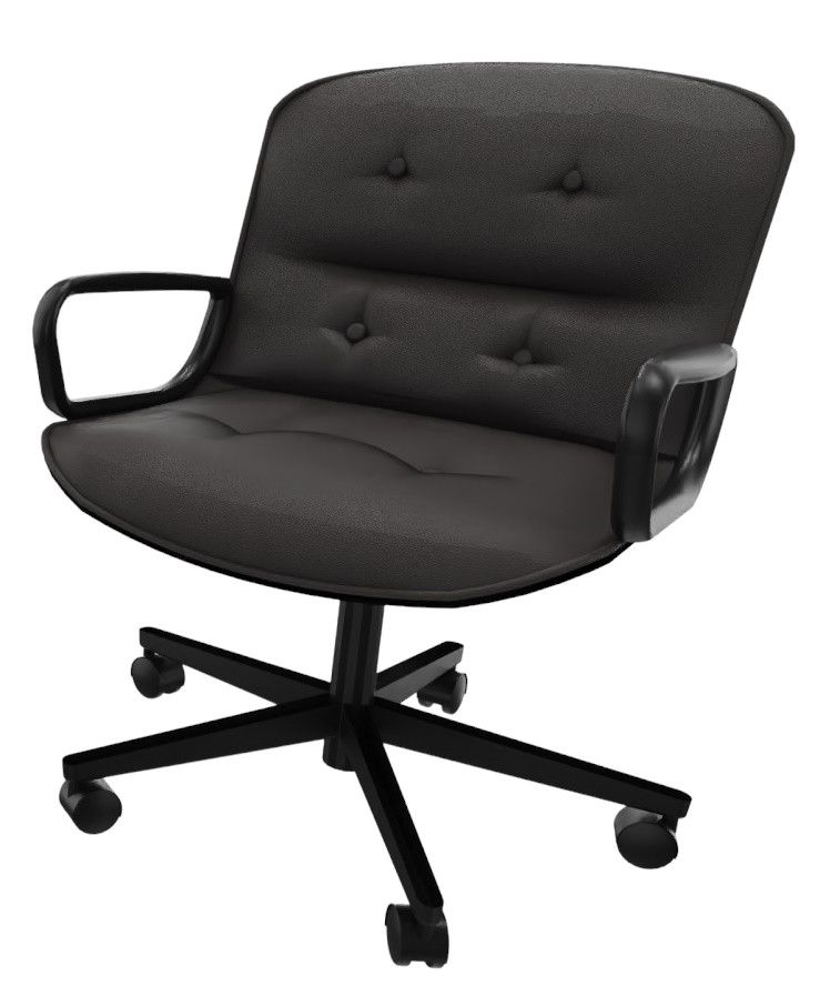 Pollock Executive swivel chair with armrests Knoll International 