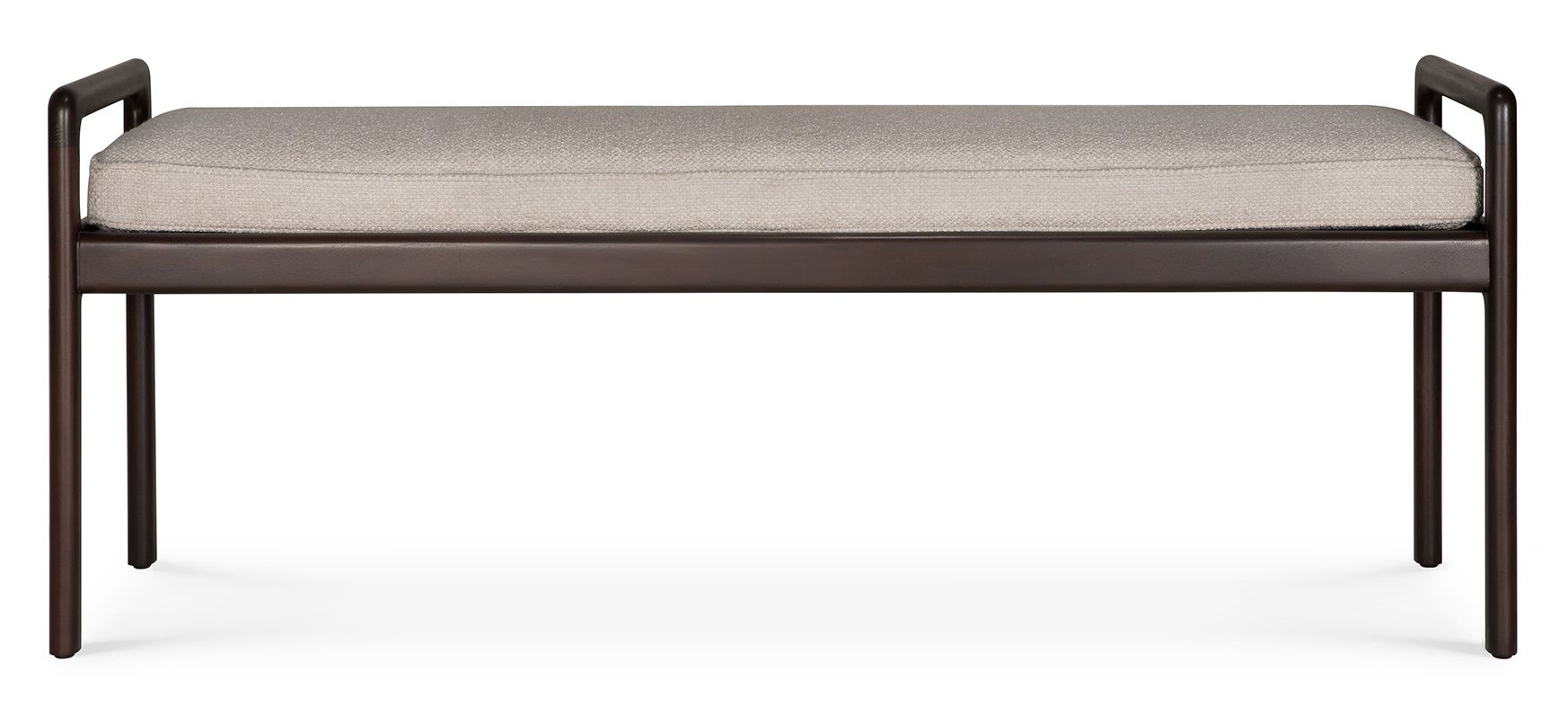 Jack Bench Bench with seat cushion Ivory Ethnicraft
