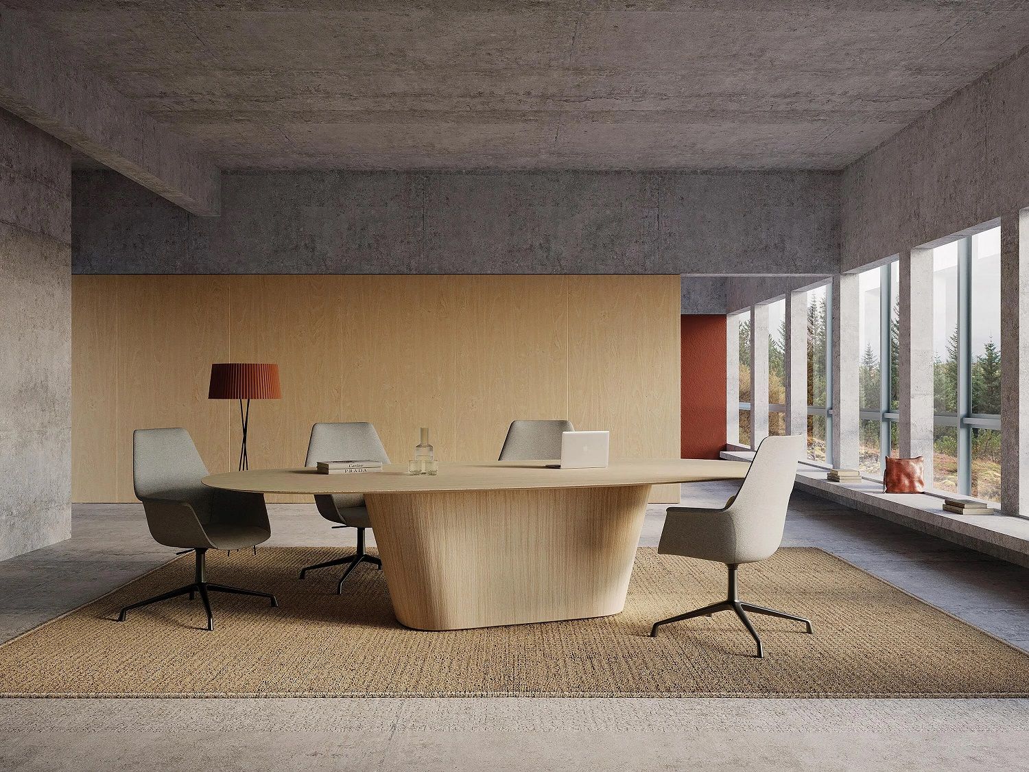 Gala Executive SO2005 Andreu World office swivel chair