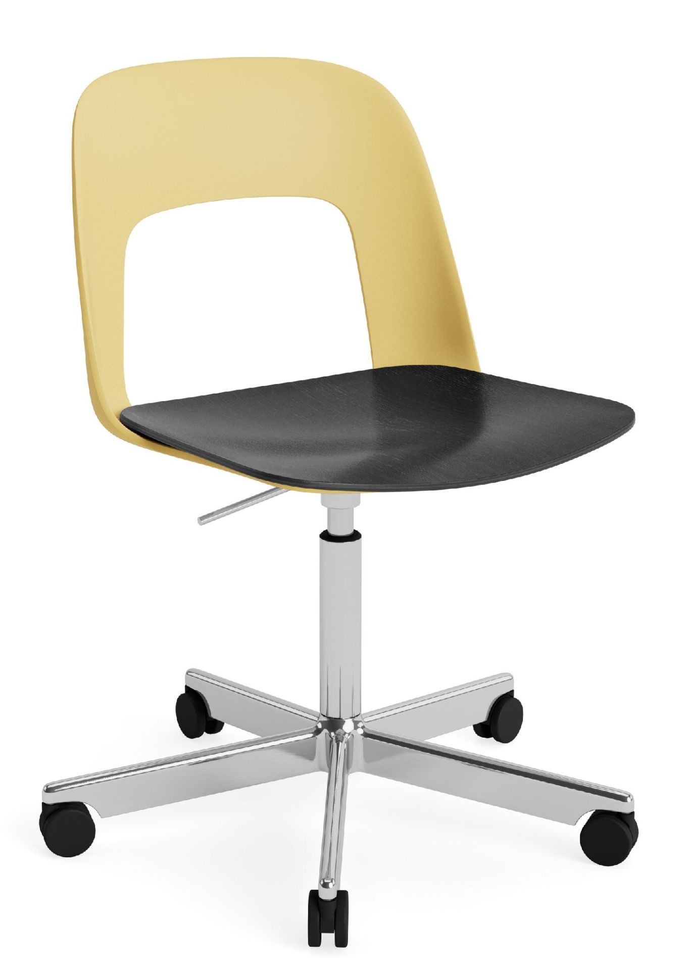 Layout Side Chair 142 5-star swivel base chair Hay  