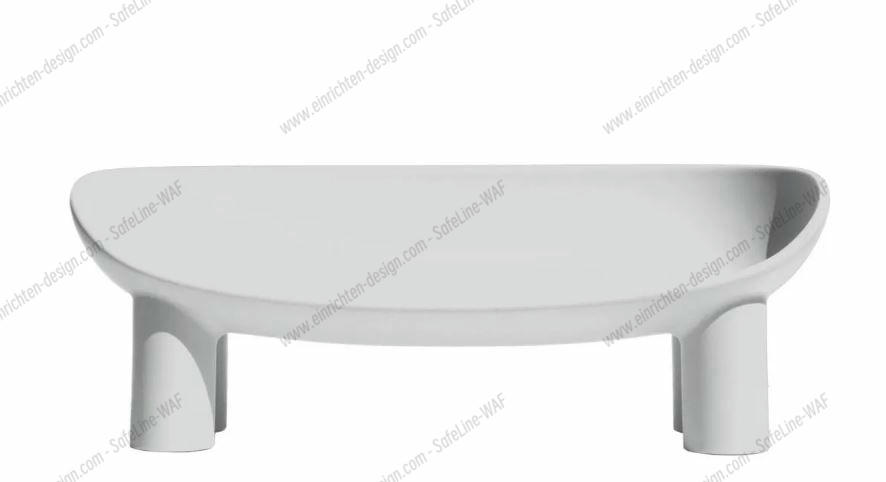 Roly Poly Bank Driade Concrete
