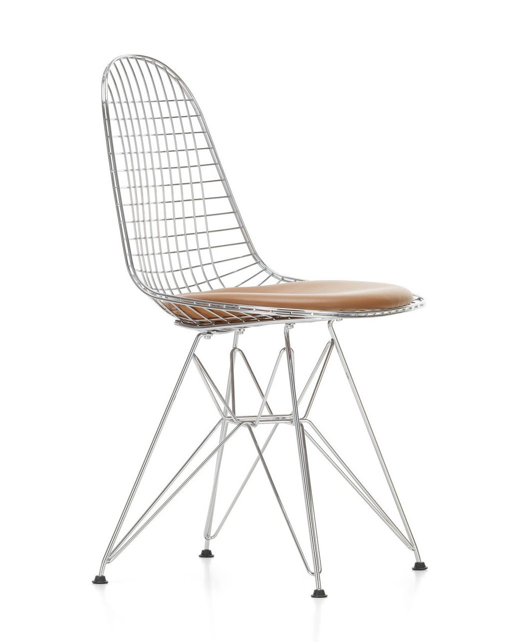 DKR-5 Wire Chair Chair with Seat Cushion Vitra