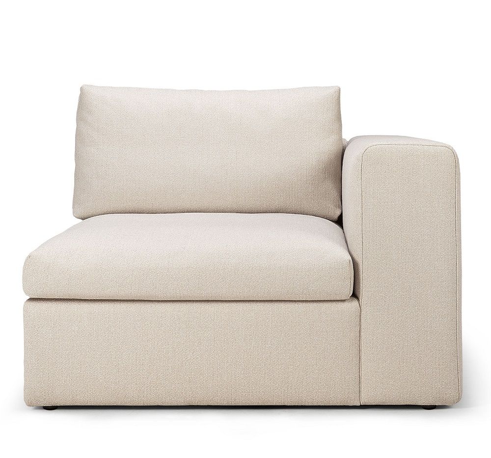 Mellow Sofa Off White Eco Fabric - left armrest Ethnicraft