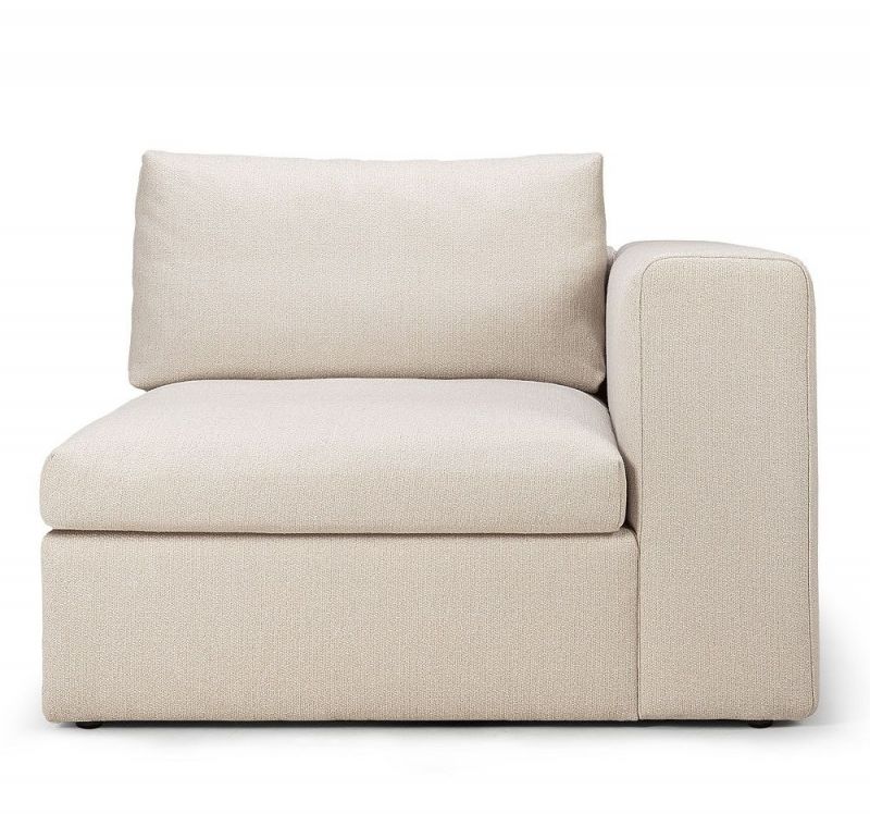 Mellow Sofa Off White Eco Fabric - left armrest Ethnicraft
