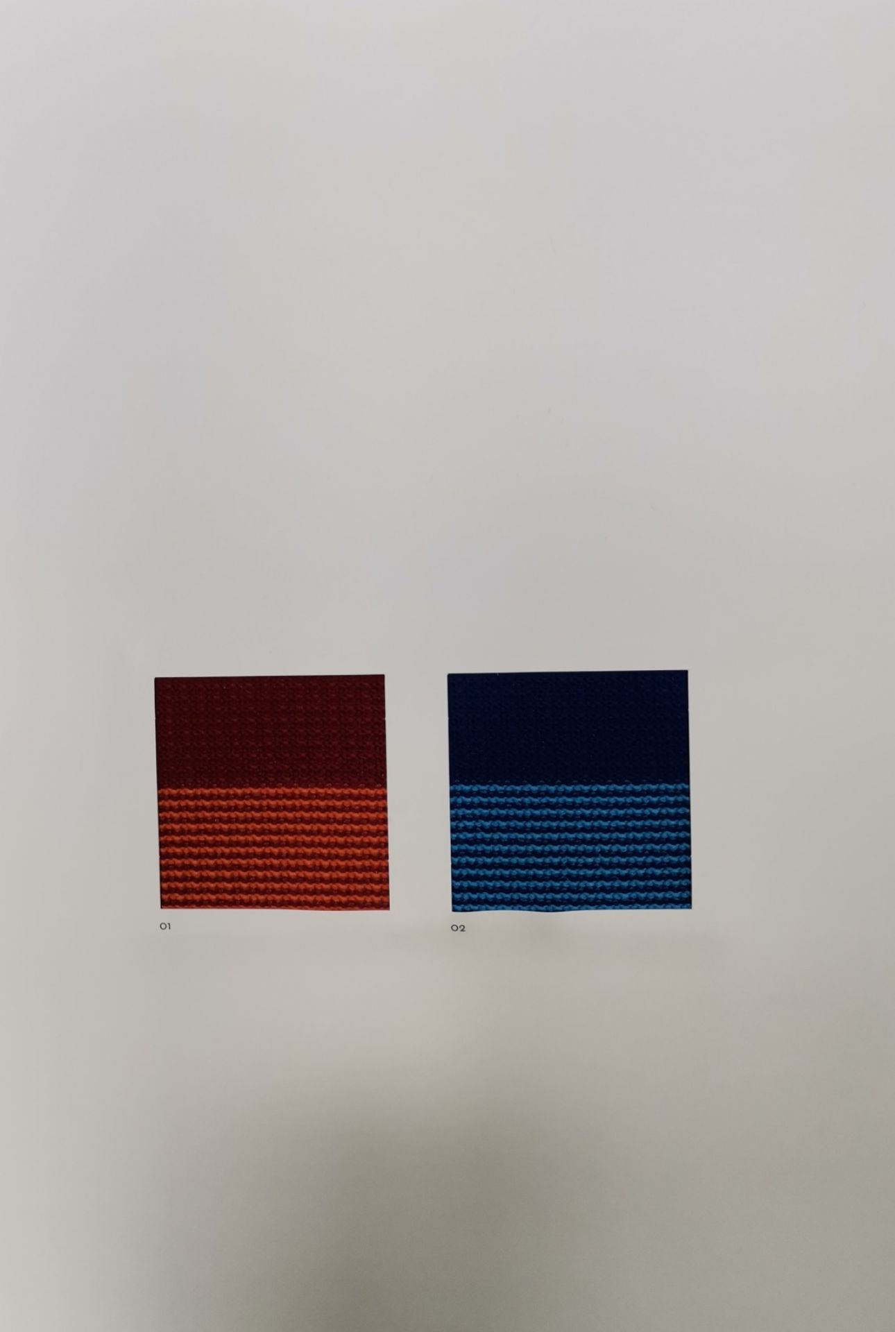 Sample Card Duo Knit / Striped Knit Vitra