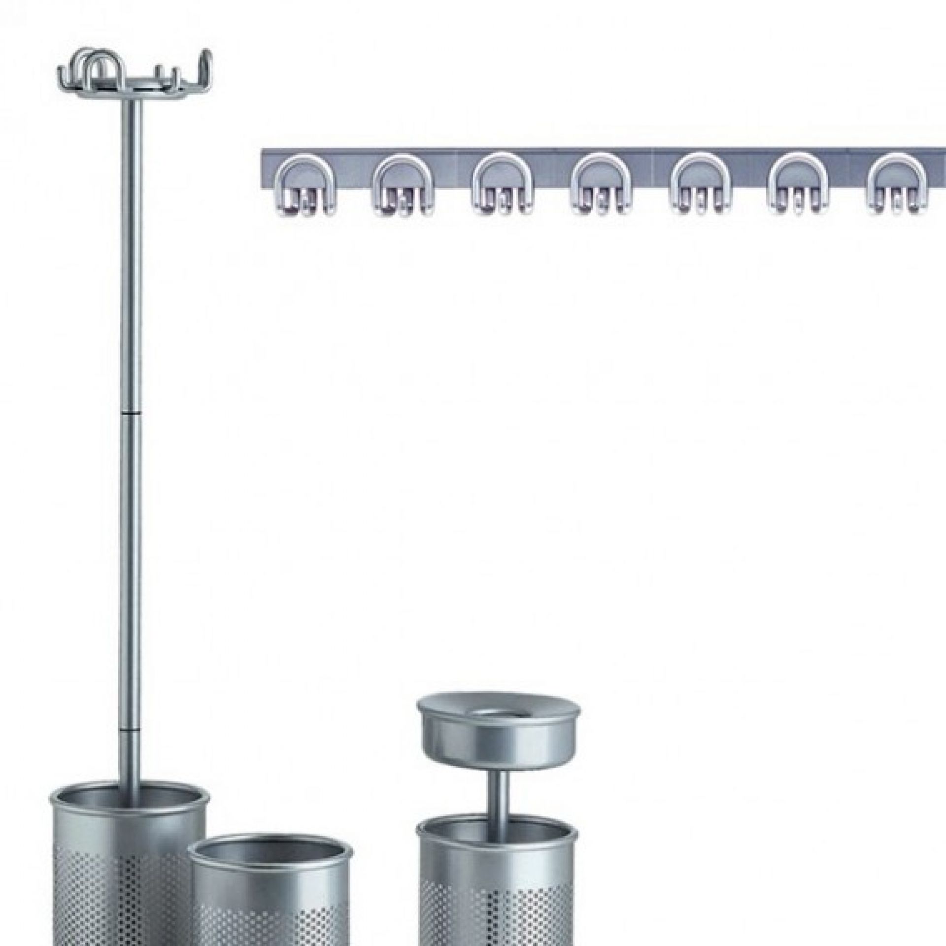 Dueposti wall coat hook Rexite SINGLE PIECE