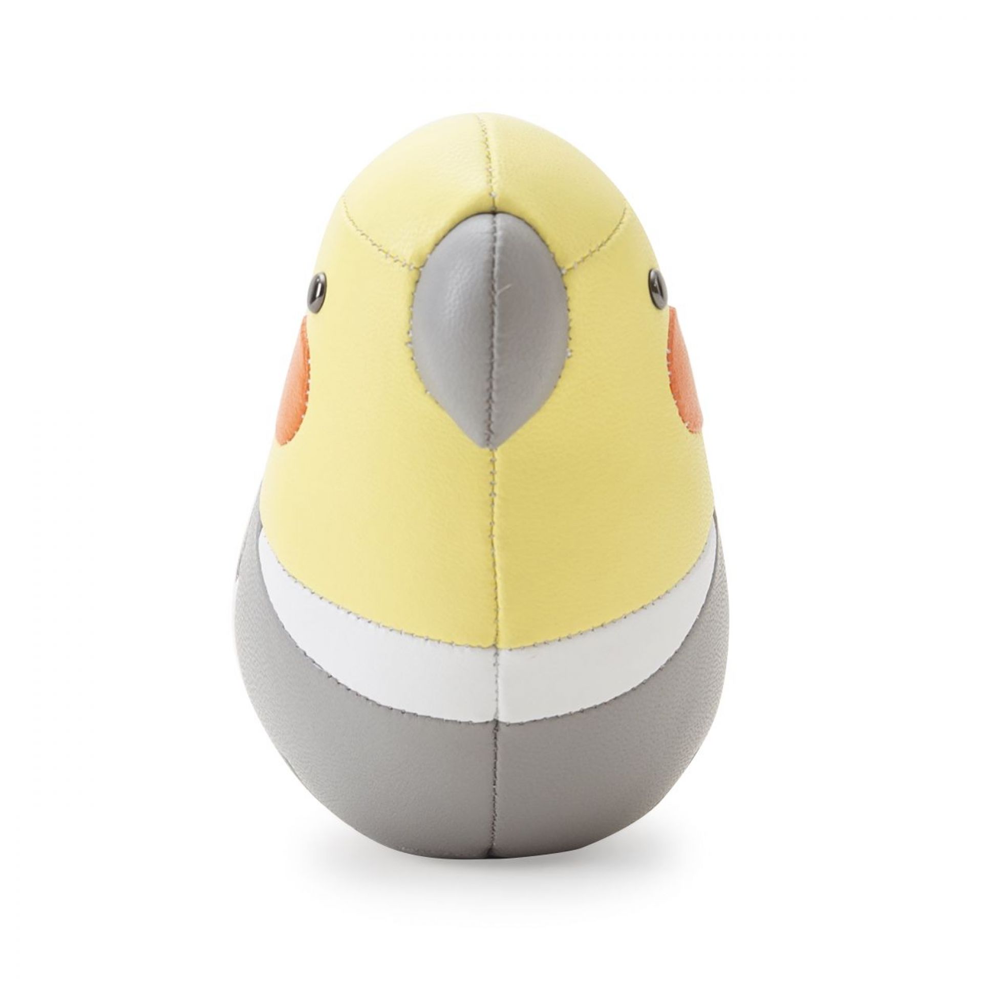 Cockatiel paperweight grey-cream Züny