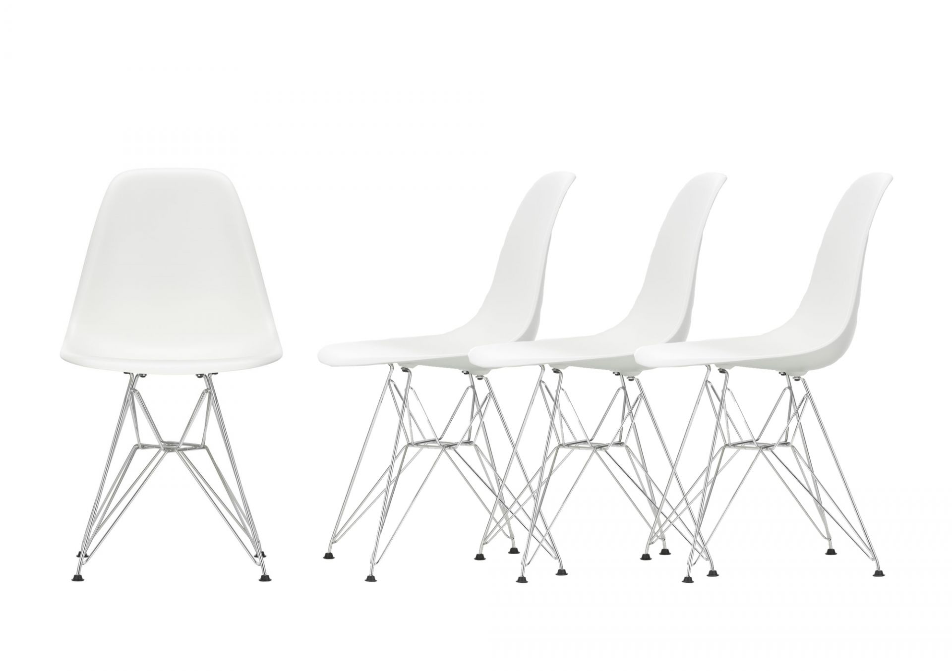 Onderscheid Armoedig Zonder Promotion Eames Plastic Side Chair DSR Chair Set of 4 Vitra | VITRA 4403000  SET 4 STUECK