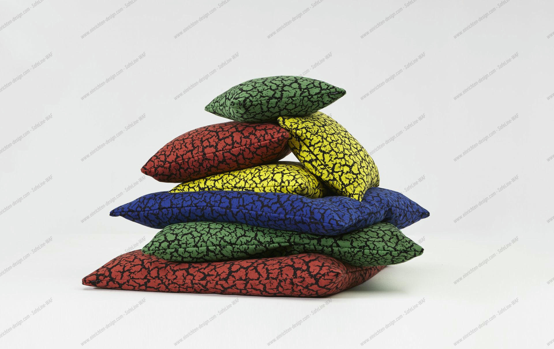 Rift cushion green 40x40 Sancal