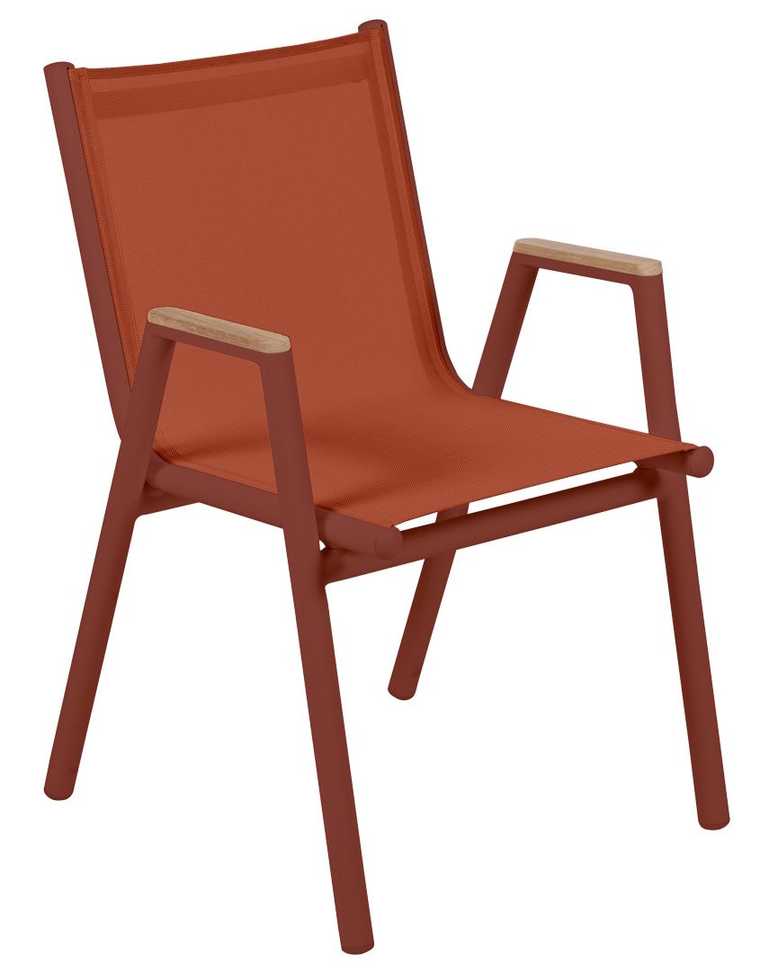 Pilotis armchair with armrests Batyline Outdoor Fermob