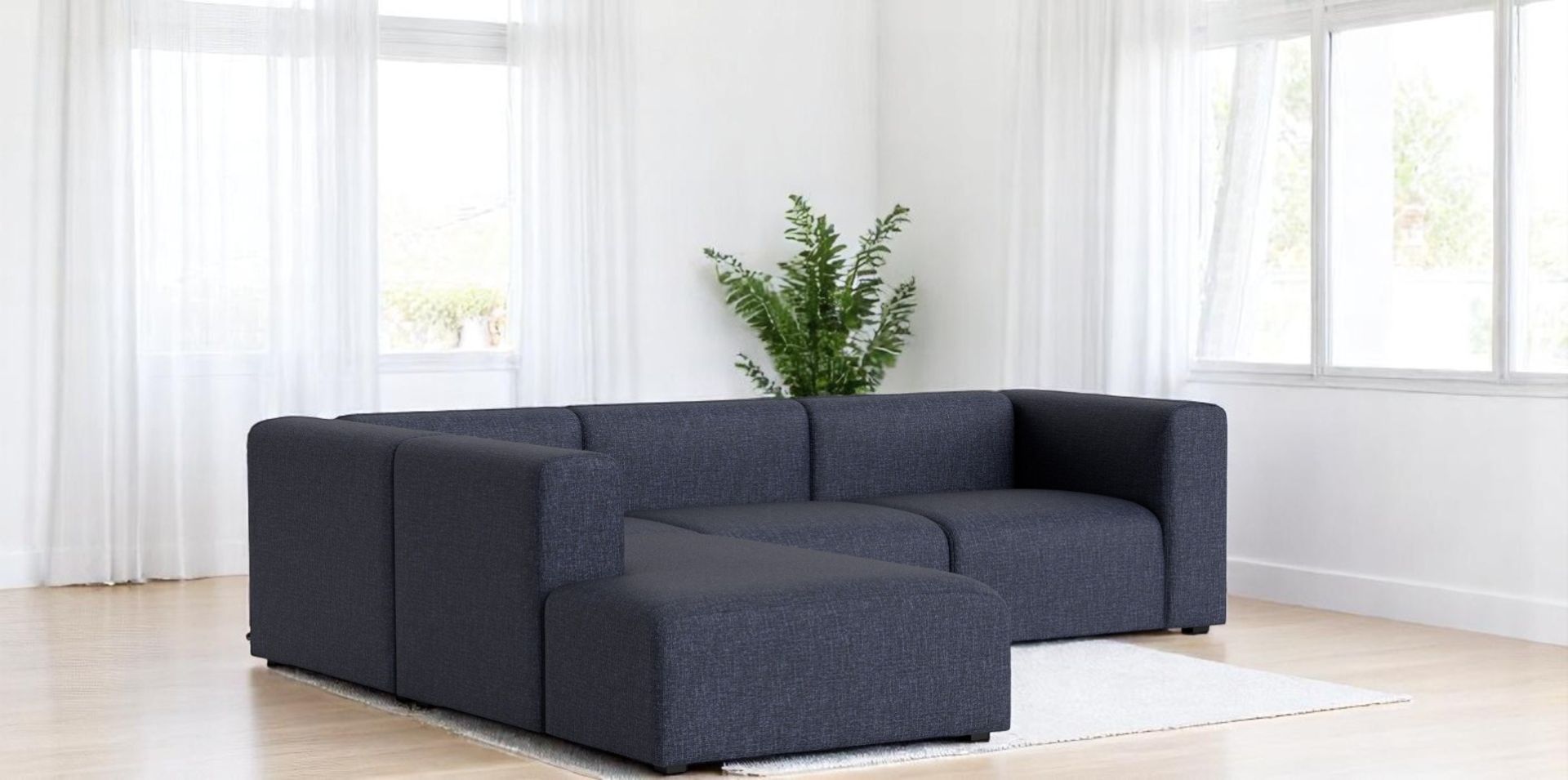 Mags Sofa Corner Combination 2 with armrest left Hay 