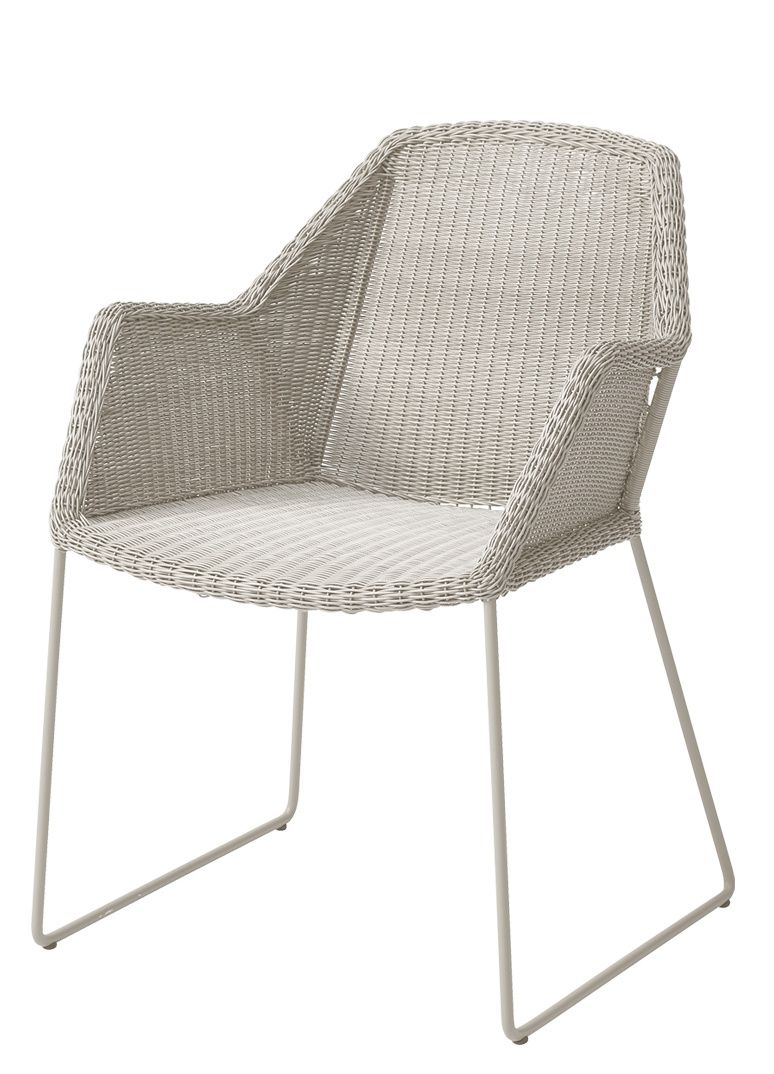 Breeze outdoor chair sled base Cane-Line Sand