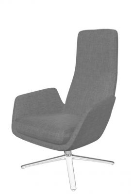 Cordia Swivel Armchair High Back Cor 