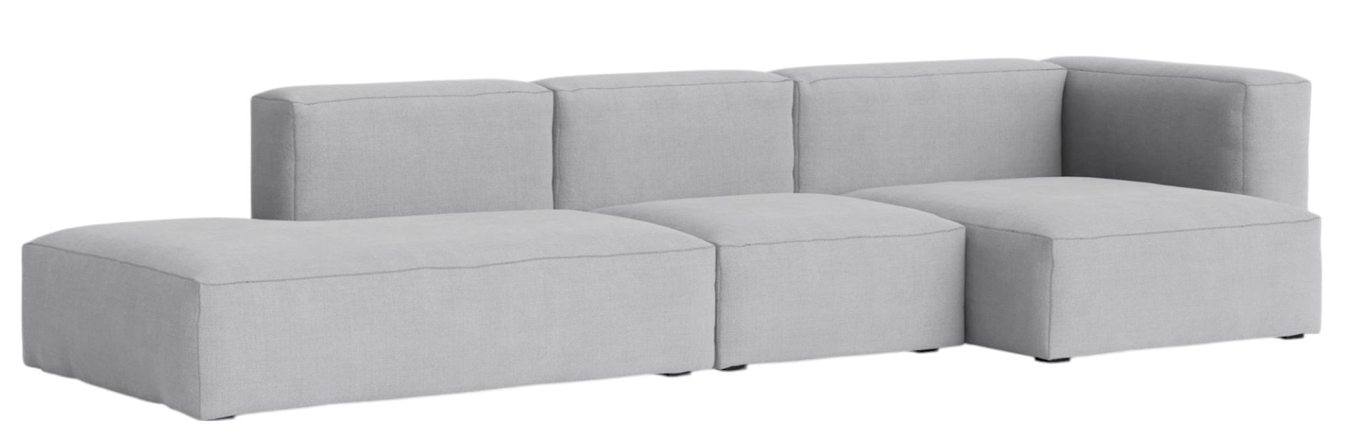 Mags Soft Sofa 3-seater Combination 4 with armrest right Hay