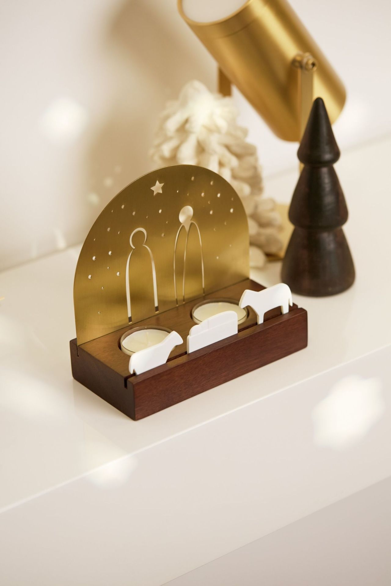 Light object Nativity scene Wheels