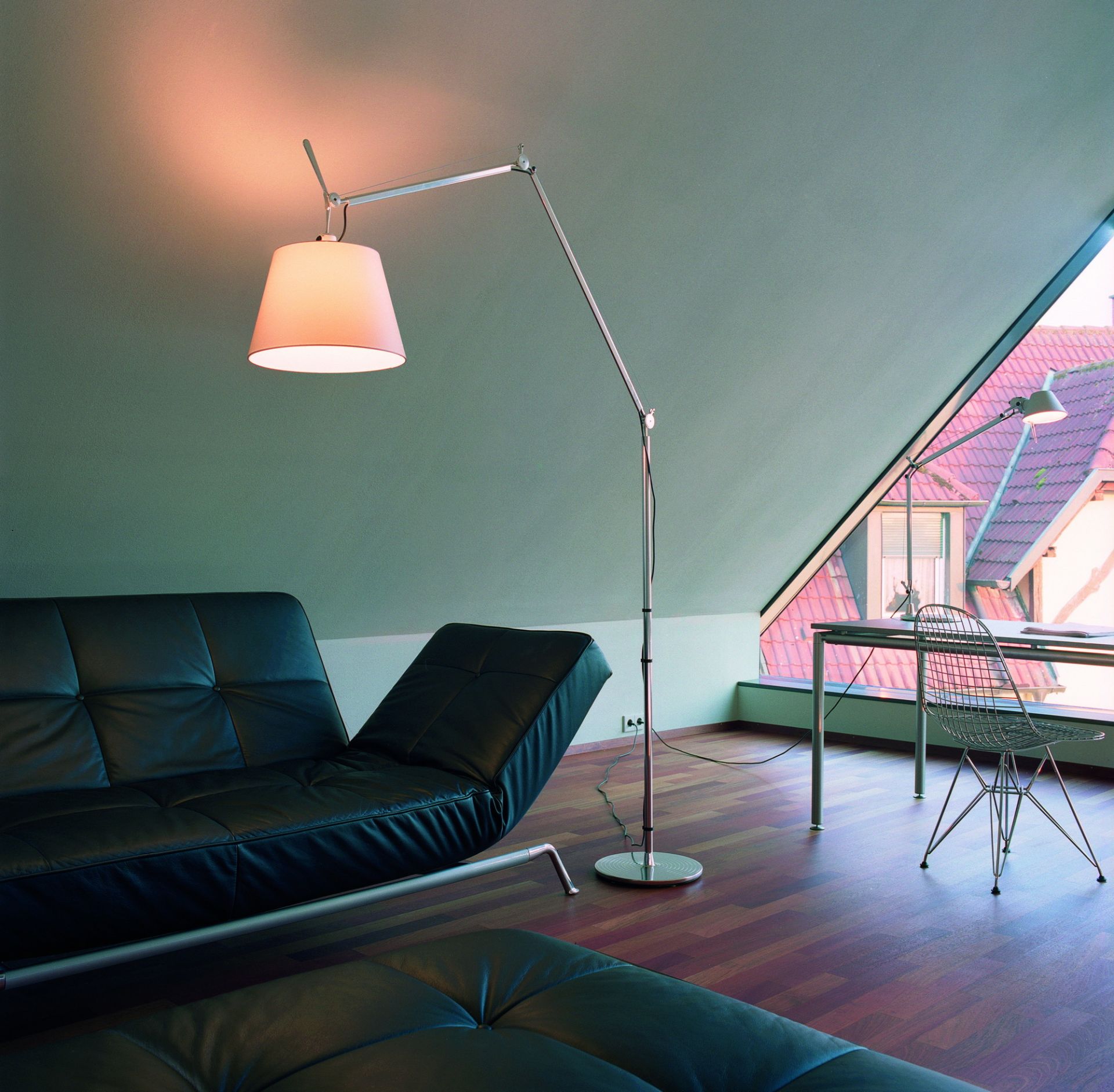 Tolomeo Mega Floor Floor Lamp ONLY BODY WITH DIMMER / ALUMINIUM Artemide (part 1 of 3) SINGLE PIECES