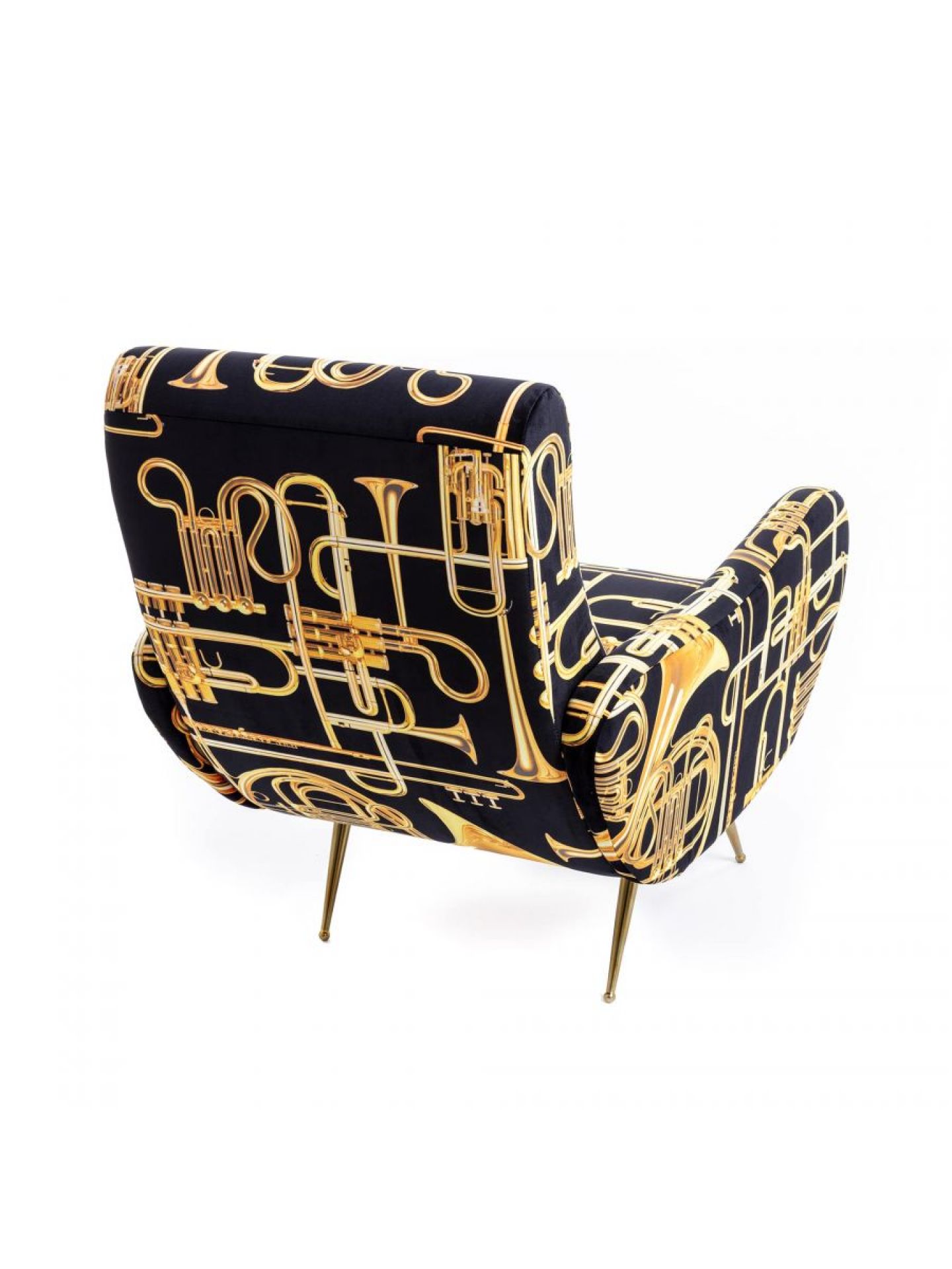 Toiletpaper armchair Trumpets Seletti