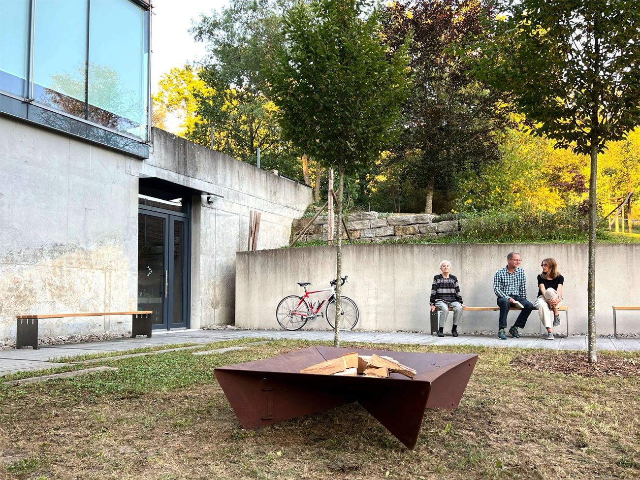 Fluxus Fire bowl square Keilbach