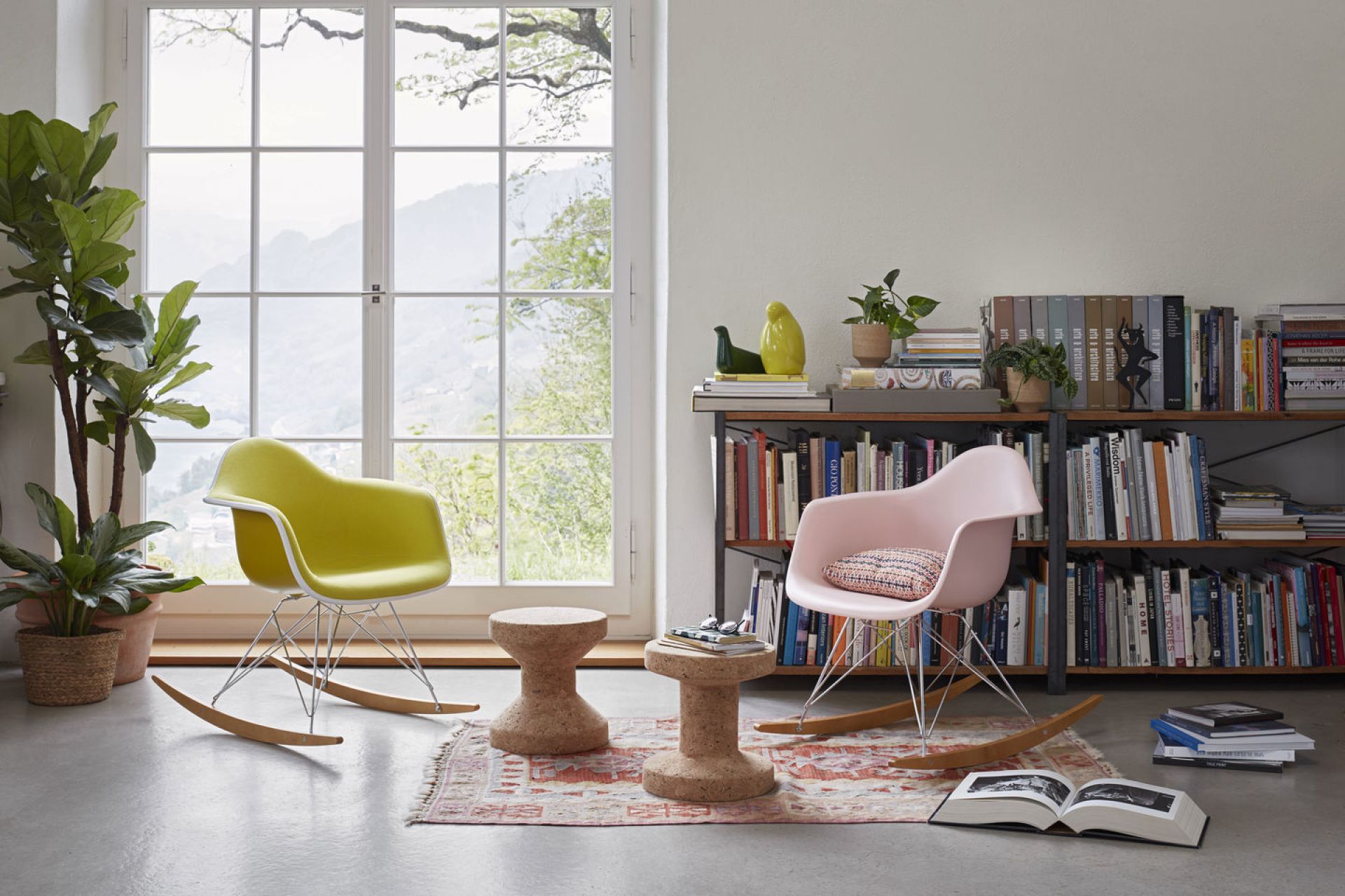 Eames Plastic Arm Rocking Chair RAR Rocking Chair Vitra