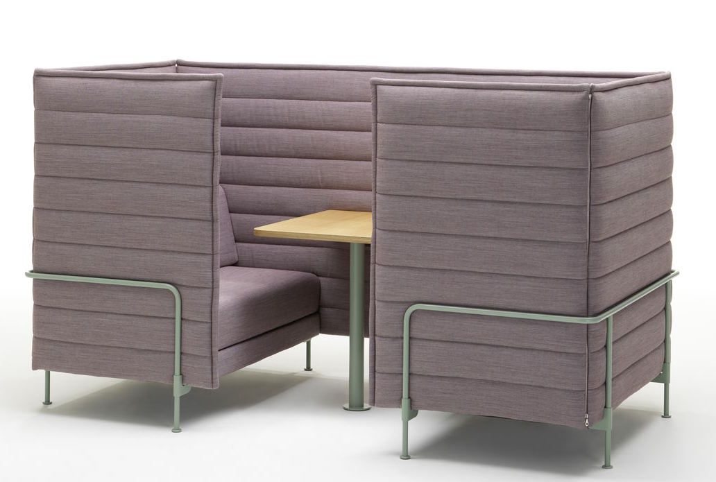 Alcove Cabin Love Seat Highback Sofa Vitra