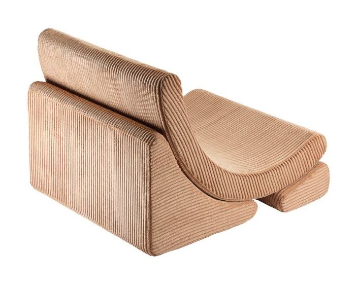 Moon children's armchair wide cord Wigiwama