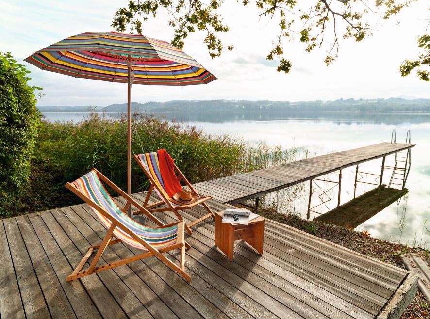 Cabin outdoor deck chair basic Weishäupl