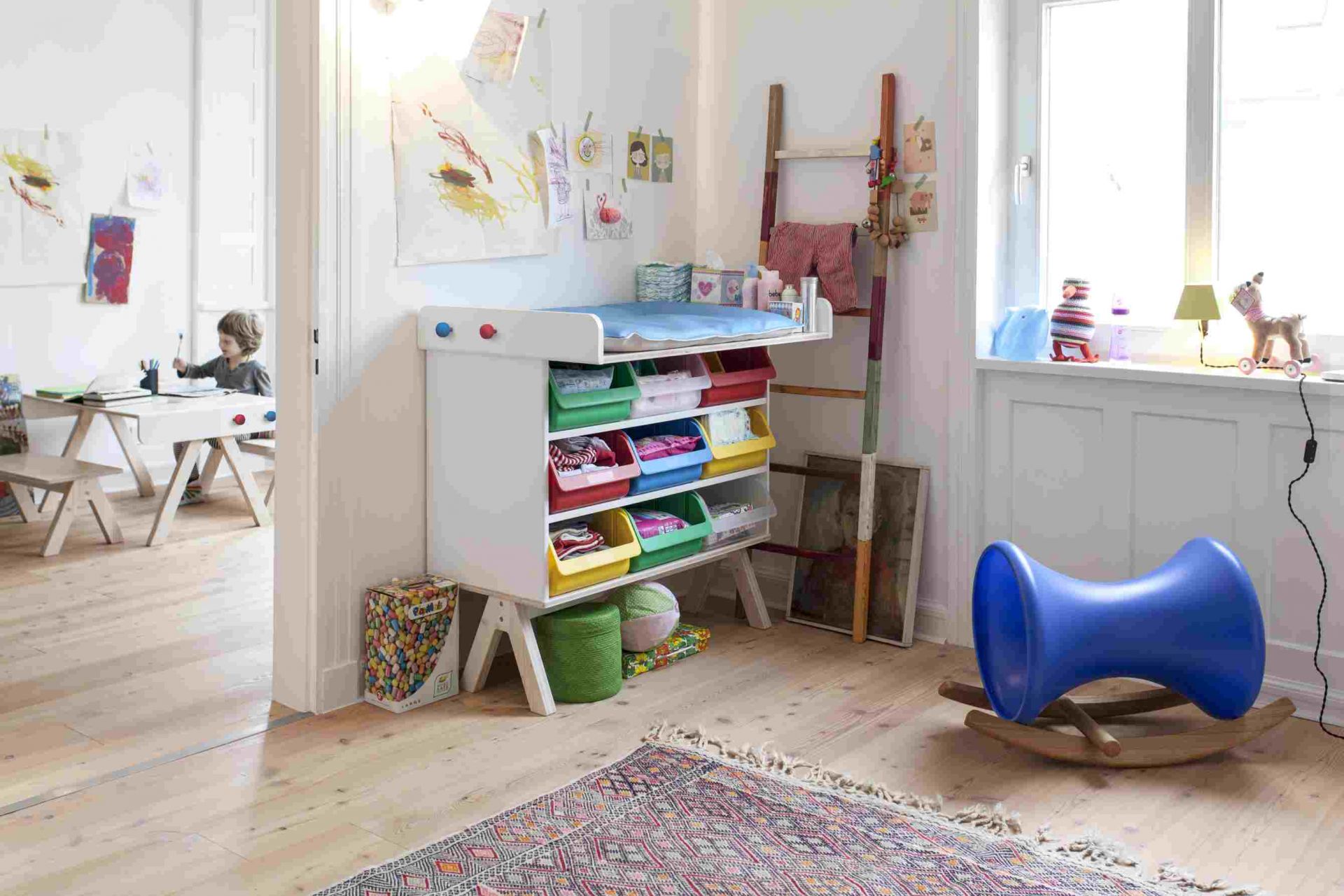 Famille Garage Tall Chest of Drawers Richard Lampert