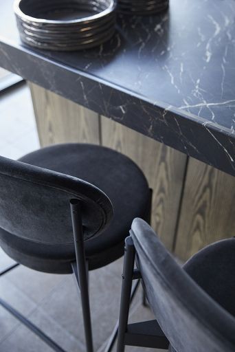 Series 430 Bar Stool Bar stool 75 cm BLACK / REMIX 123 Verpan SINGLE PIECES