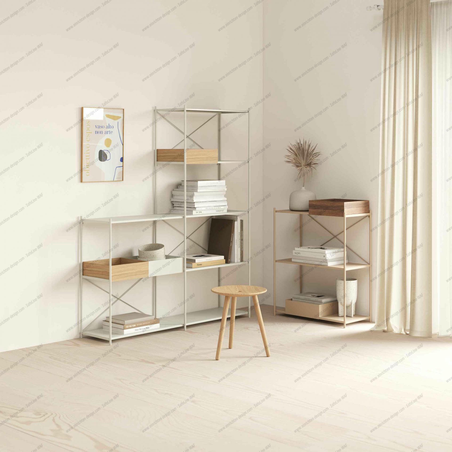 Arturo basic module 3-module shelf novoform