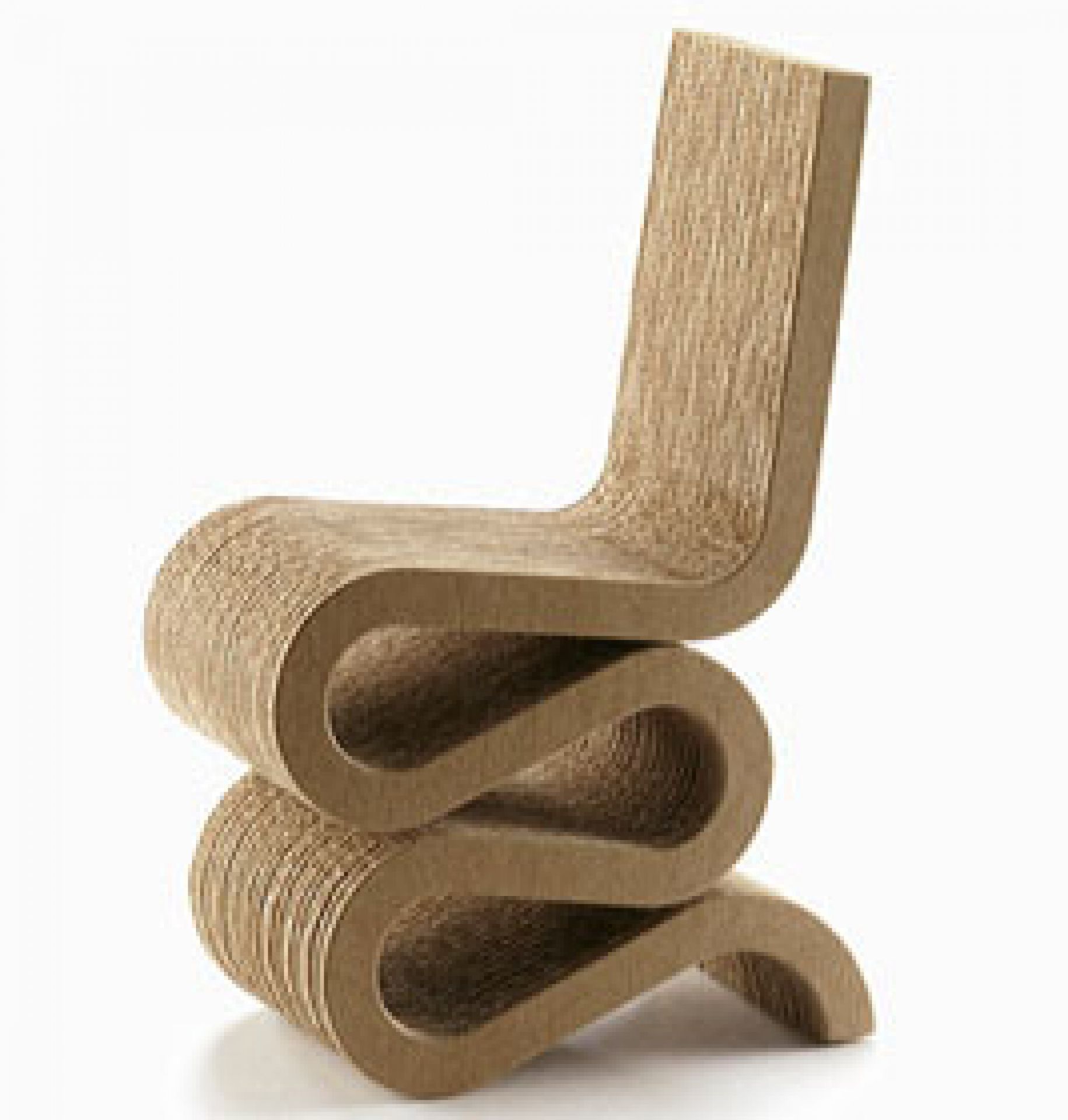 Wiggle Side Chair 1972 Miniatur Vitra