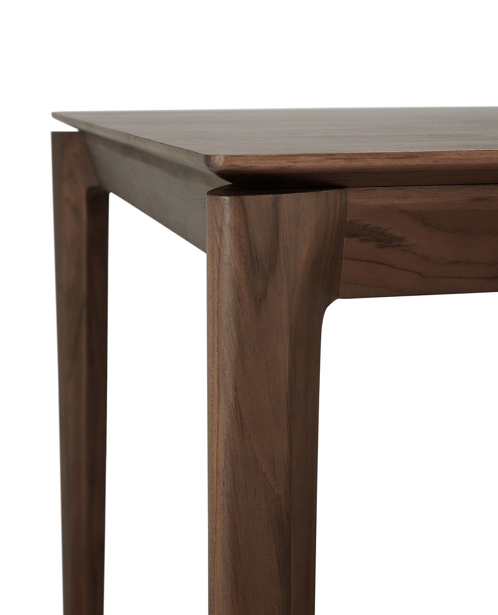 Bok Table Rectangular Teak Dark Brown Ethnicraft 
