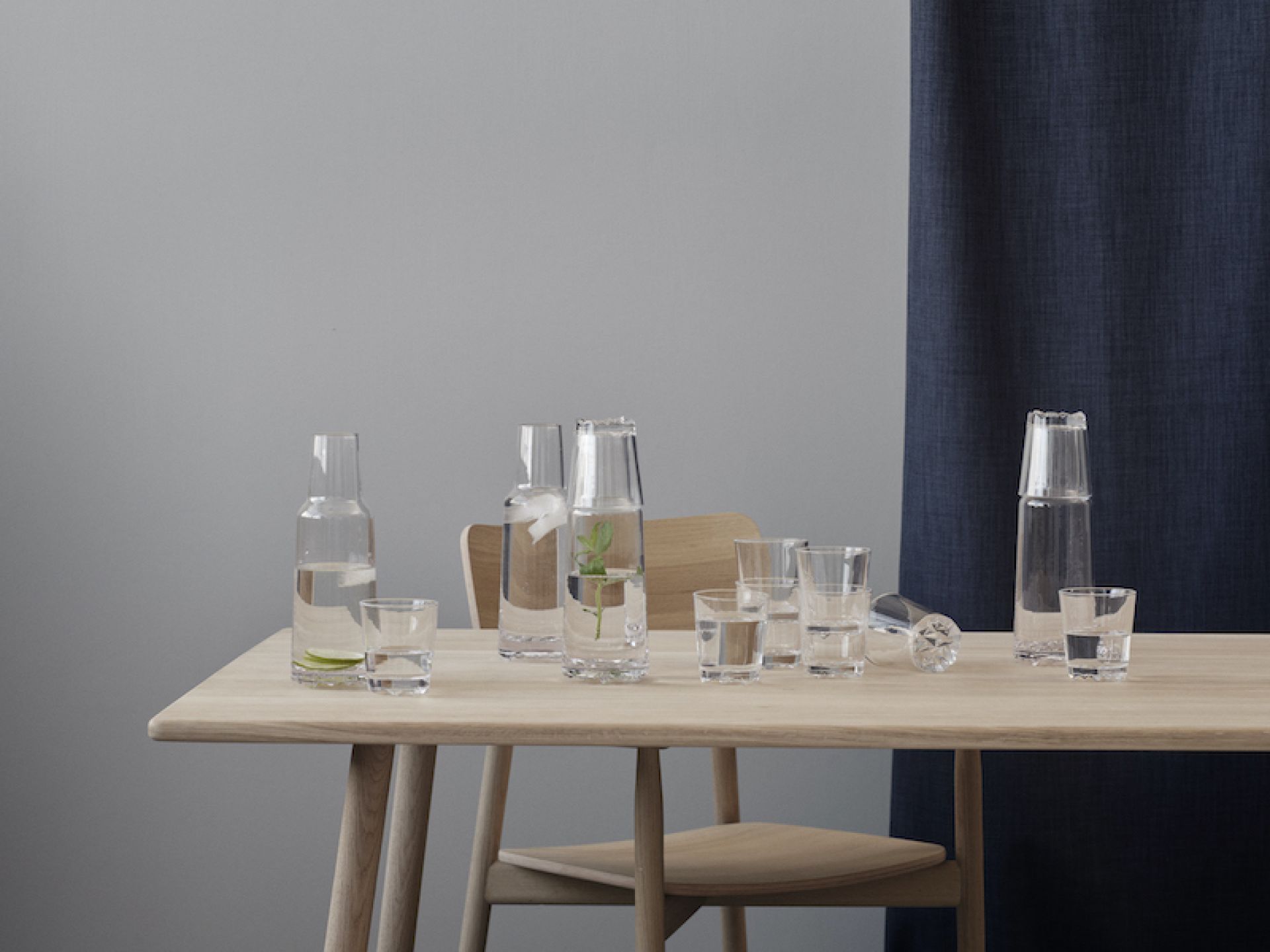 Glacier Carafe with 0.25 Litre Glass Stelton SINGLE PIECES