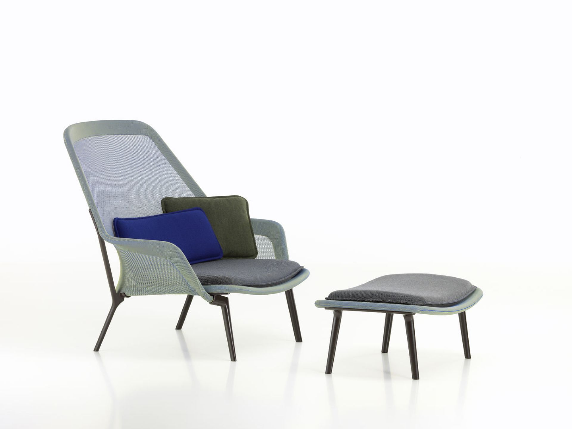 Slow Chair &amp; Ottoman Armchair Vitra