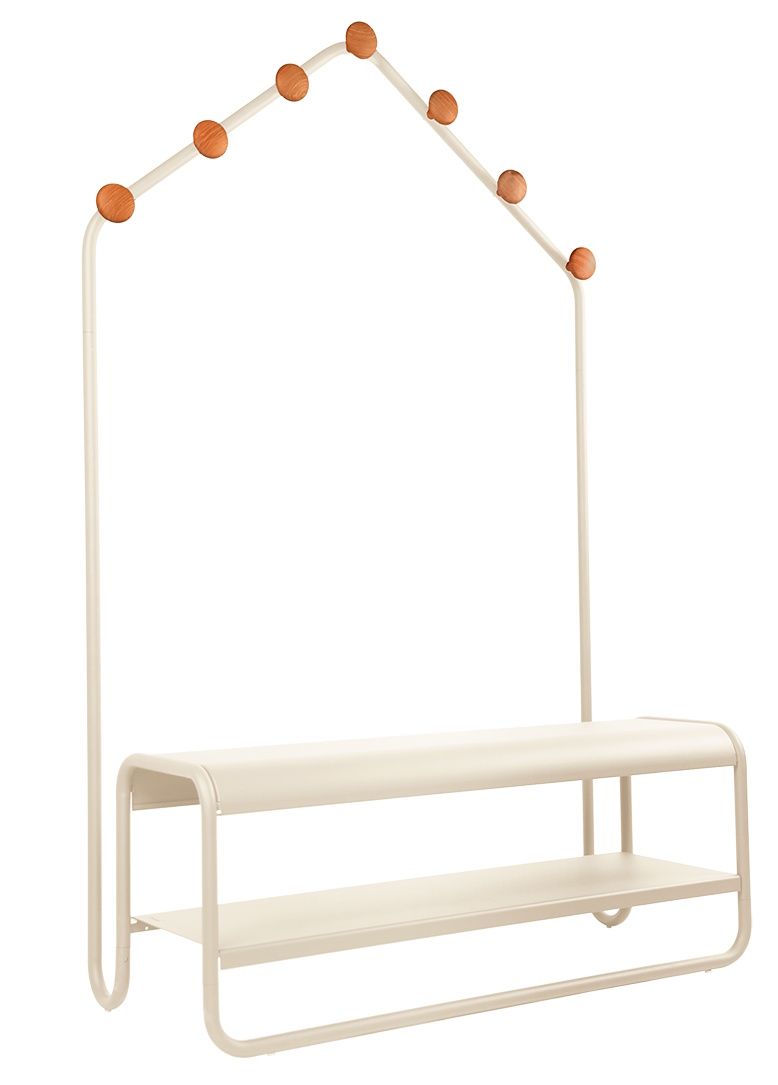 Funambule Coat rack bench Indoor Fermob