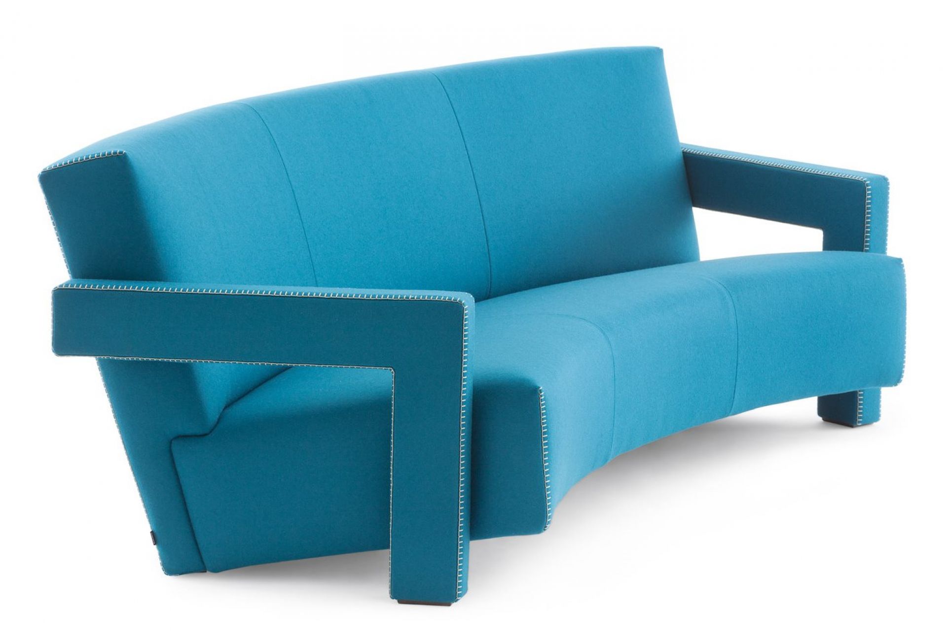 637 Utrecht sofa 3 seater curved Cassina