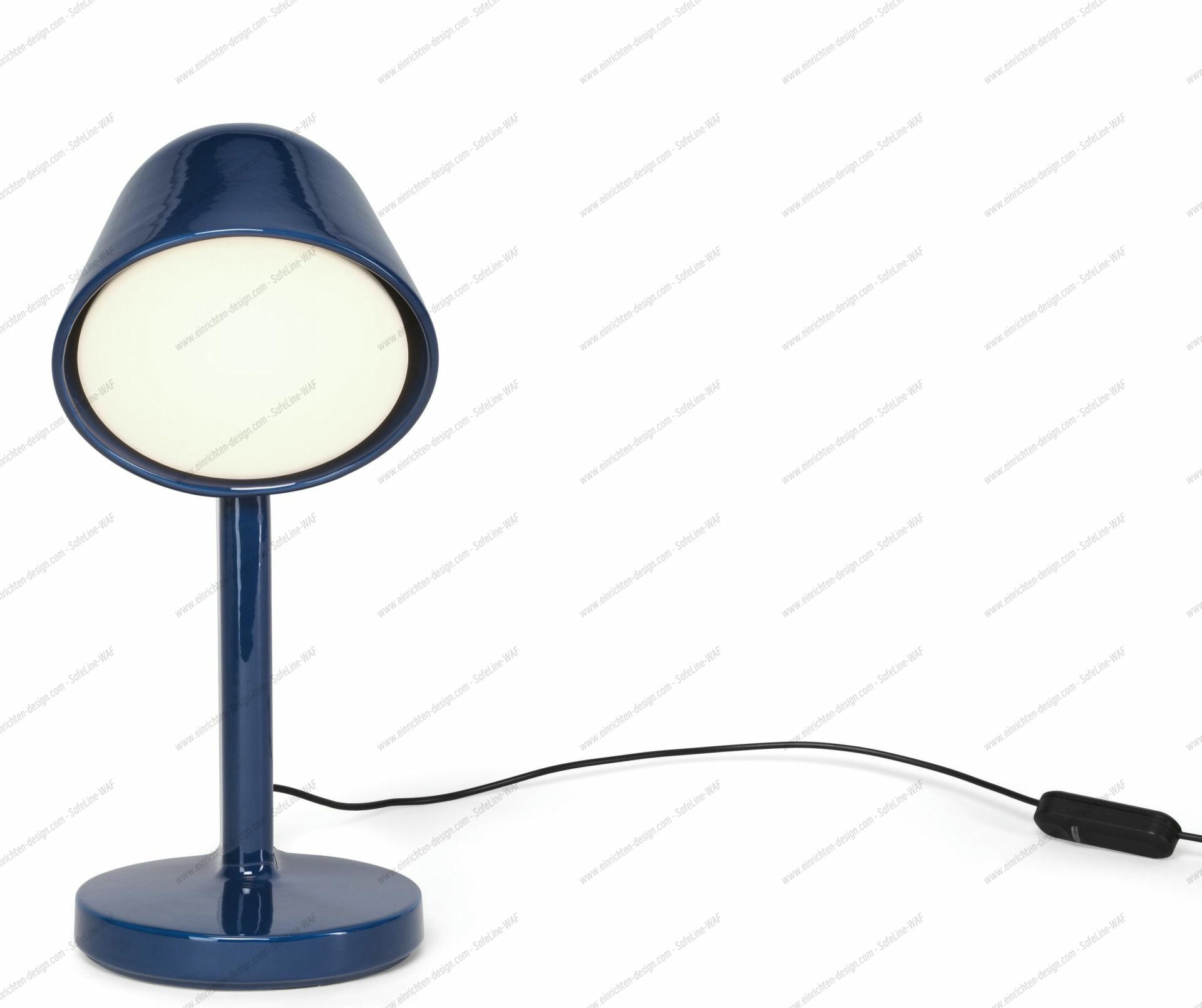 Céramique Down Table Lamp Flos table lamp Navy blue