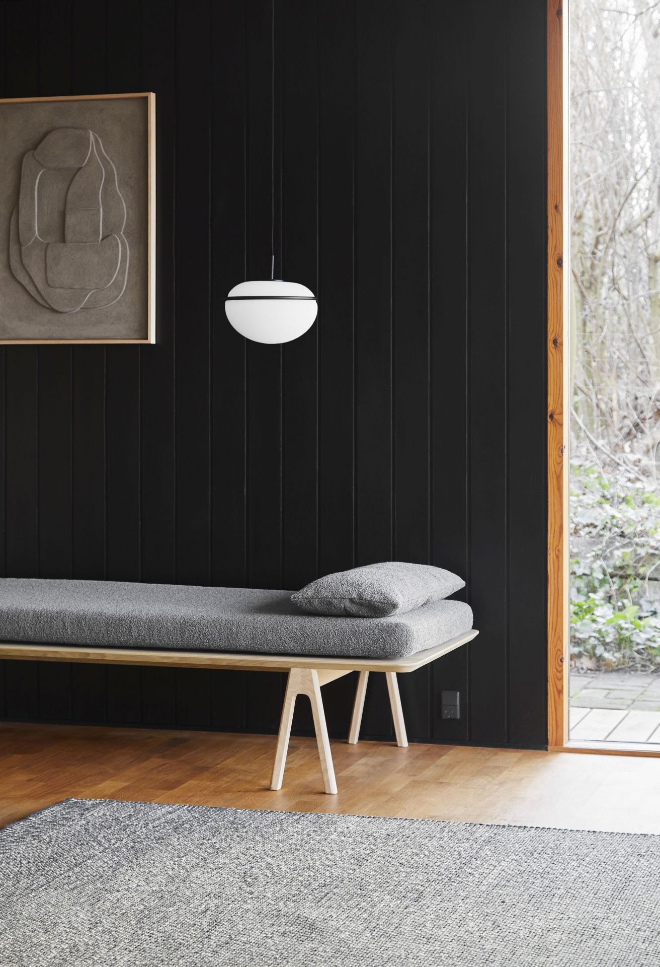 Woud Pump Pendant Light