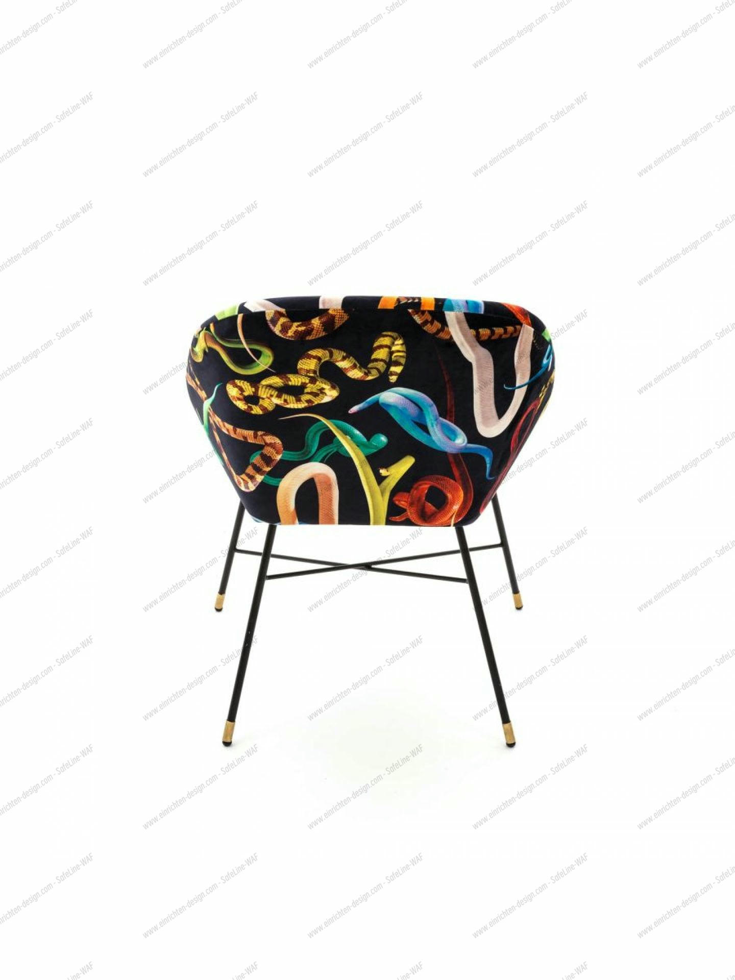 Toiletpaper Padded Chair Snakes Seletti Toiletpaper Padded Chair Snakes Seletti