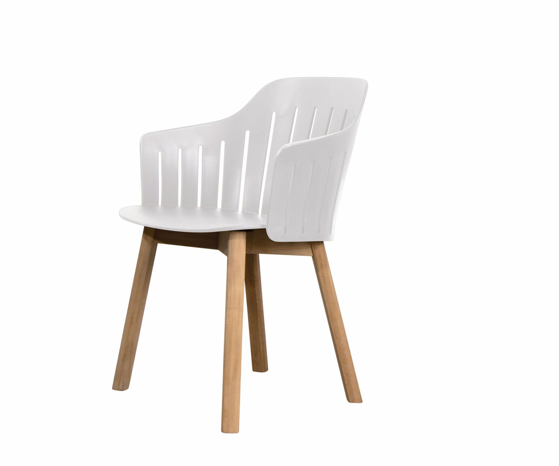 White timber on sale dining chairs