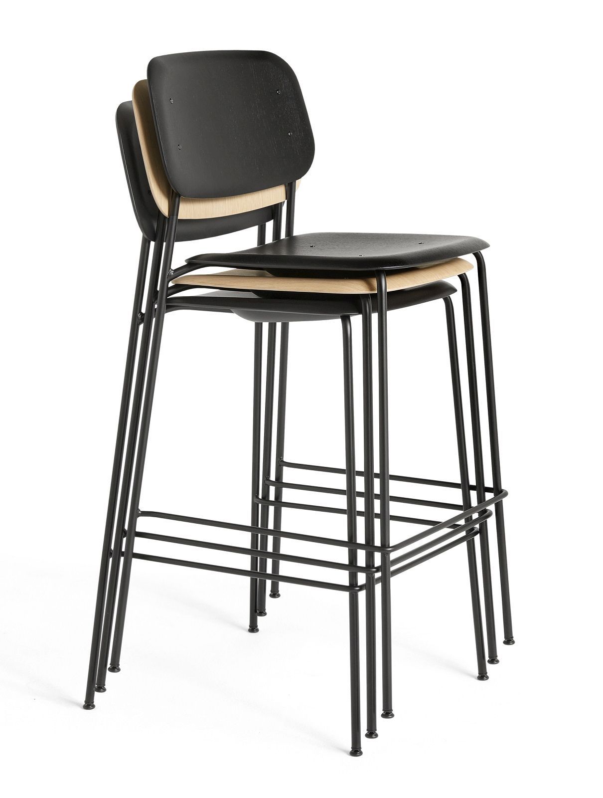 Soft Edge 90 Bar Stool Low / High Hay