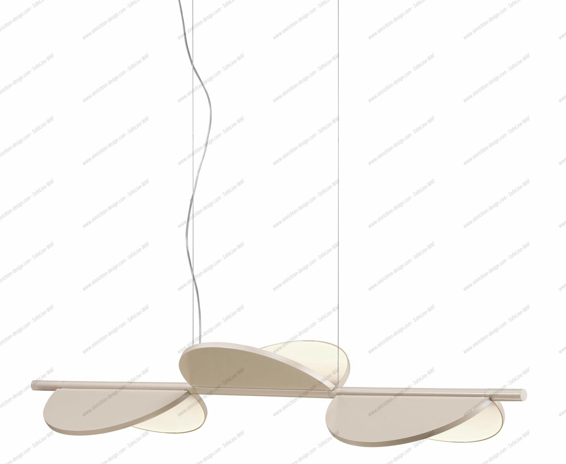 Almendra Linear S3 pendant lamp Flos Nude