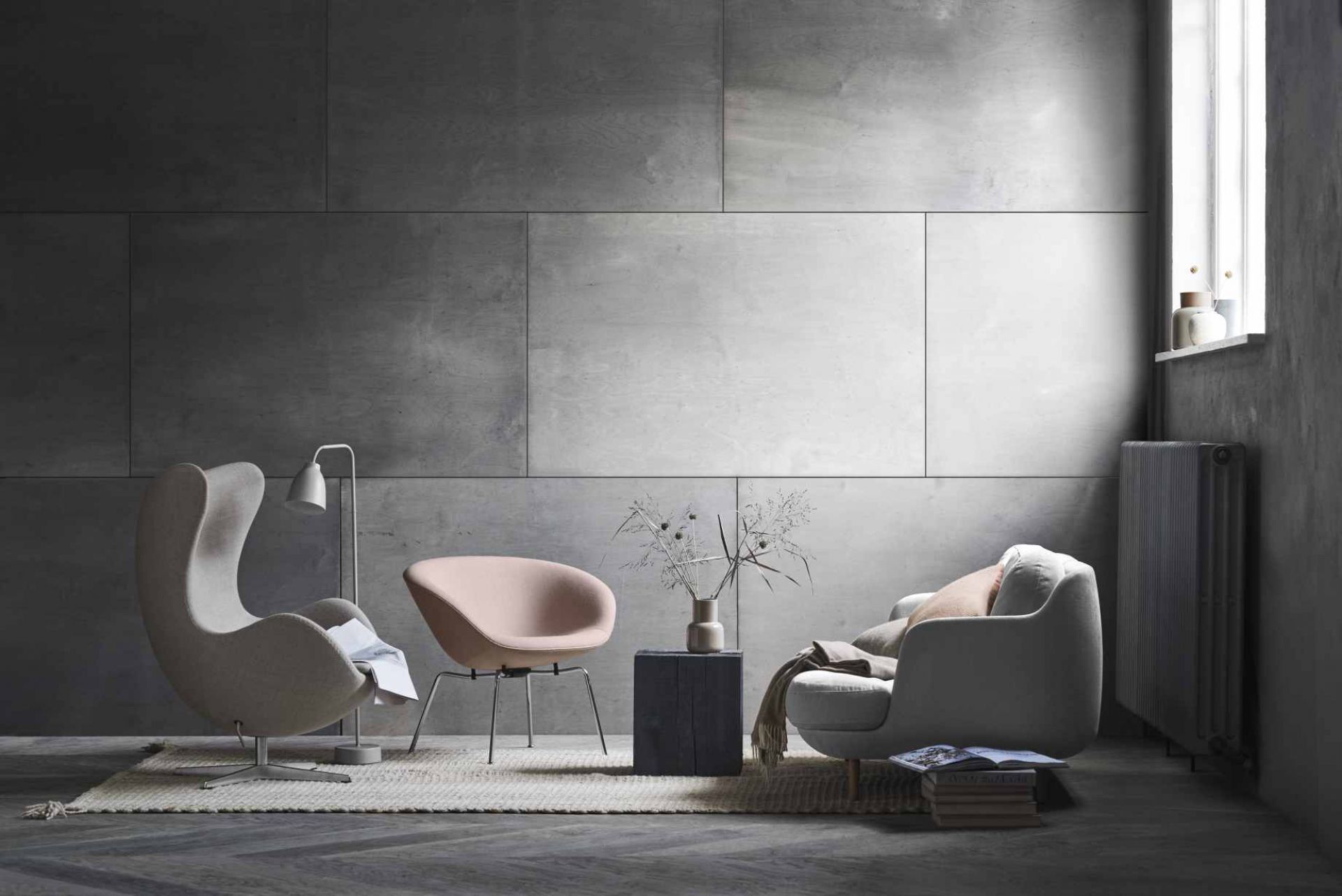 Lune 2- Seater Sofa Fritz Hansen