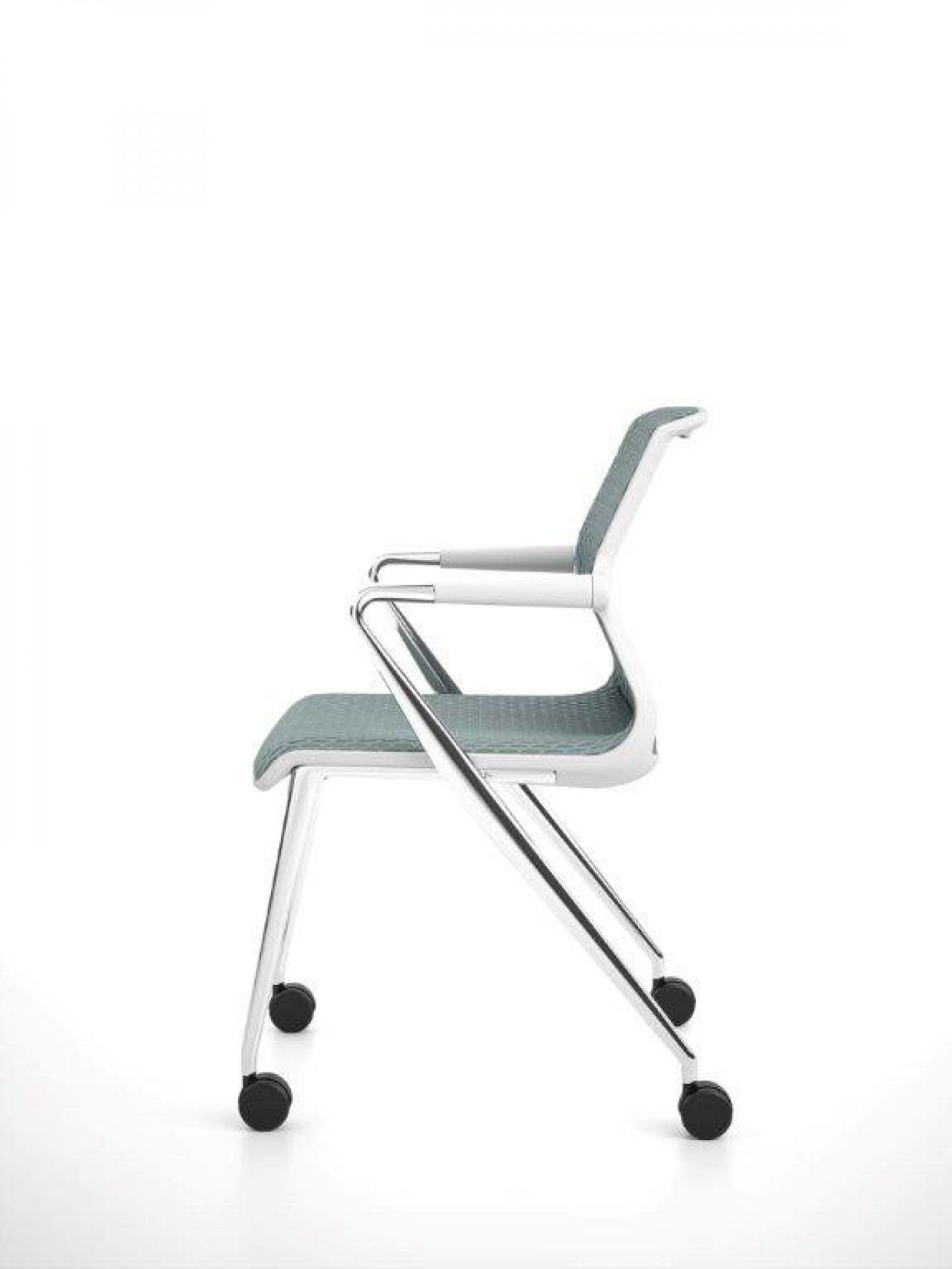 Unix Chair Four leg Chair with Roll Vitra