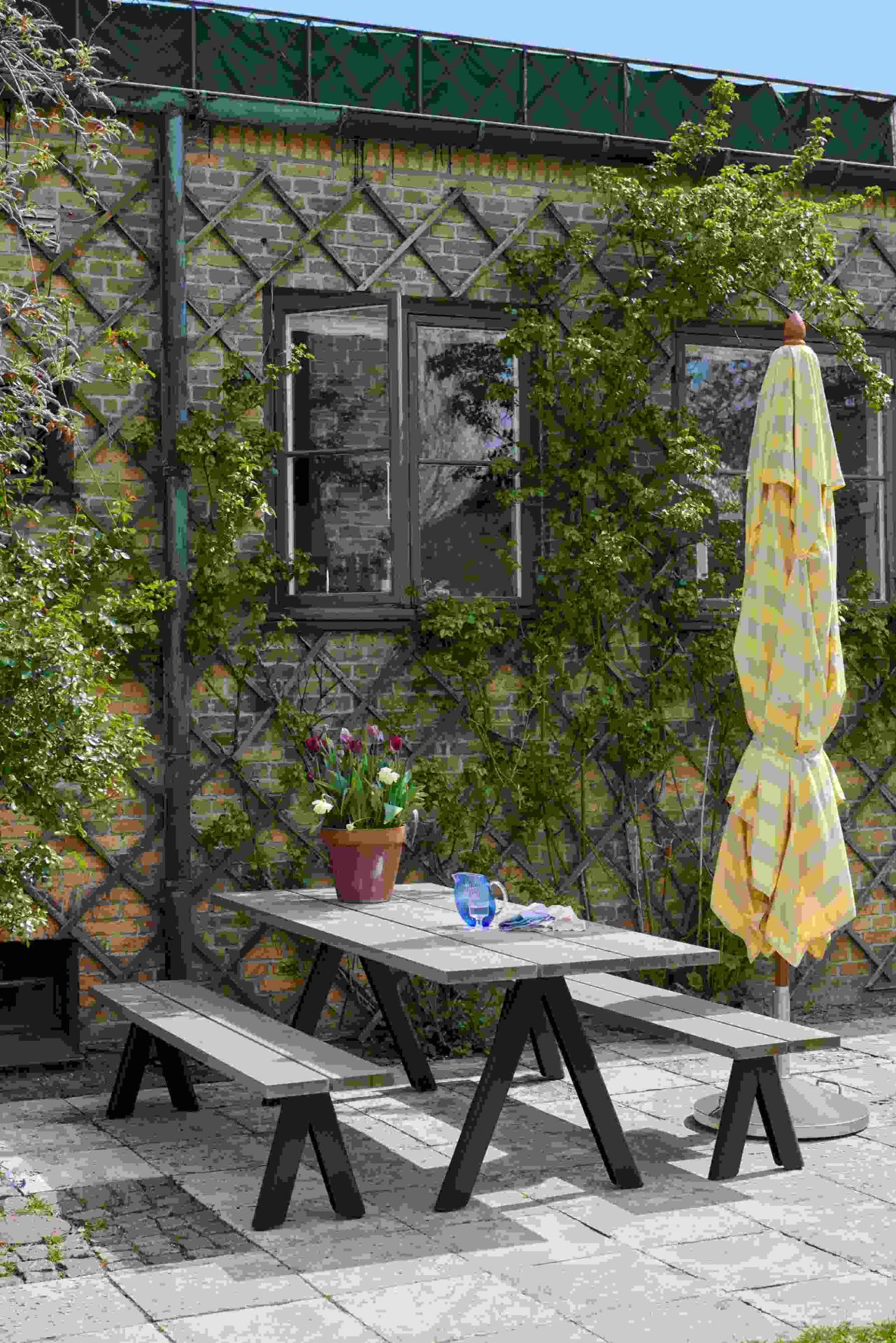 Overlap Bench Bench Outdoor Skagerak by Fritz Hansen
