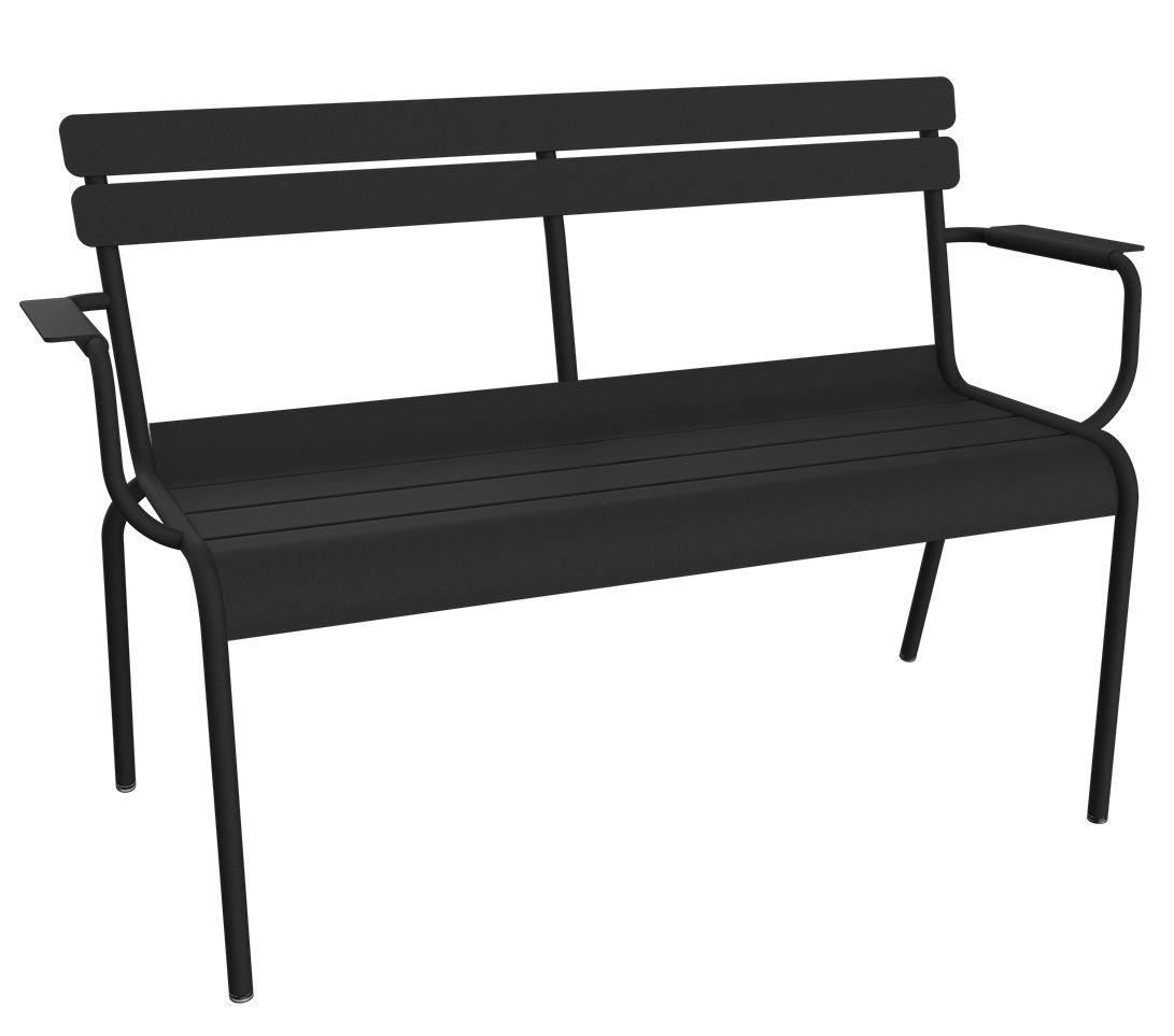 Luxembourg 2-Seater Garden Bench Outdoor Fermob