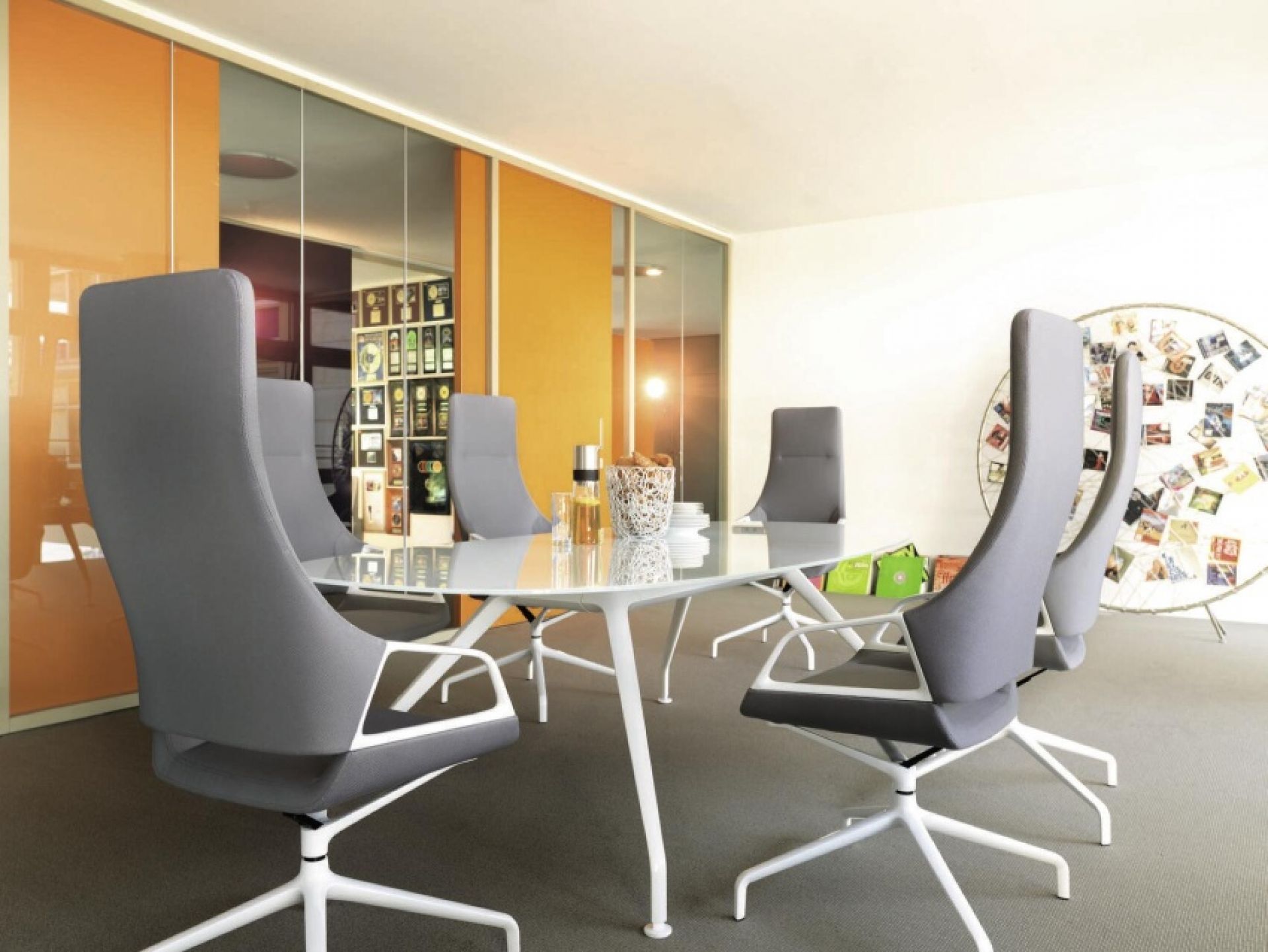 Graph Conference chair high back 302/5 Wilkhahn  