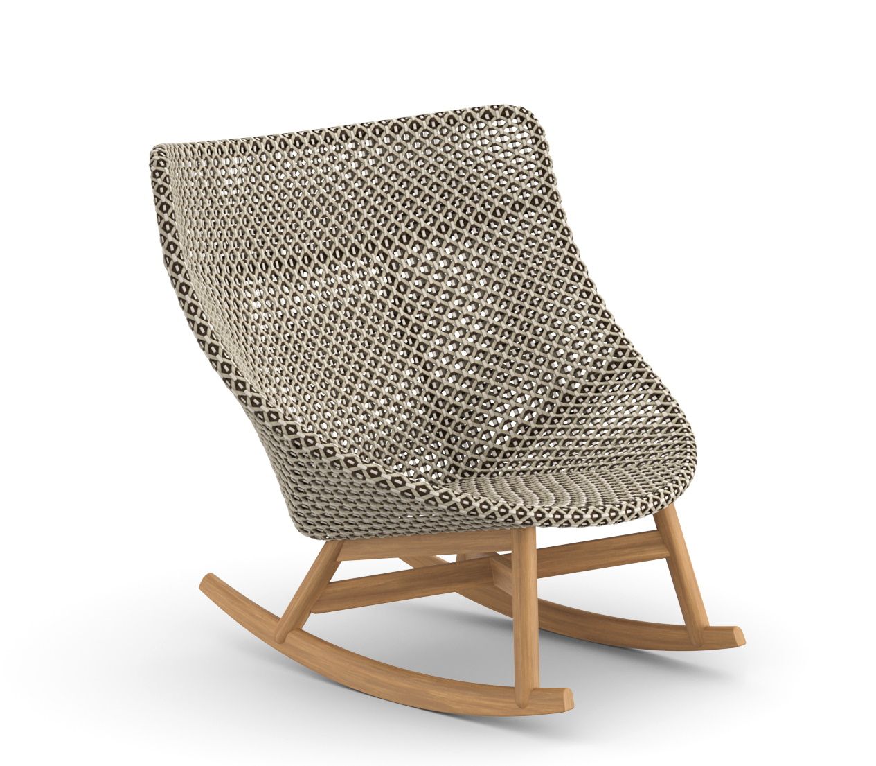 Mbrace rocking chair rocking chair incl. cushion Dedon