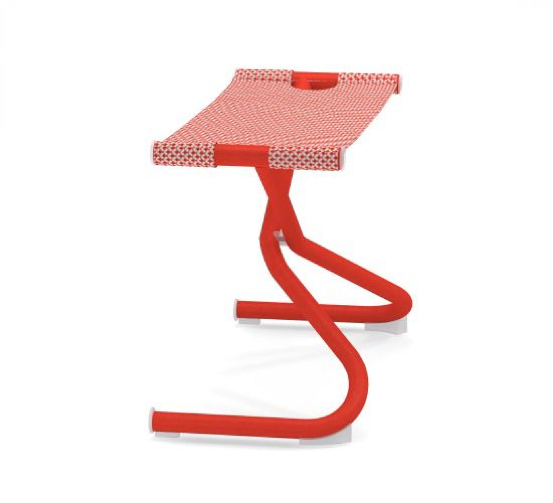 Snooze seat pouf Emu matt white - ice