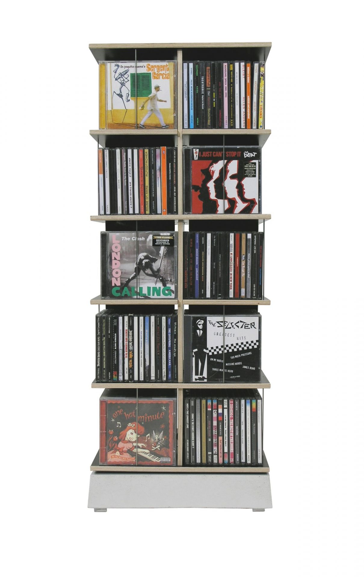 Musikstapler CD shelf Nils Holger Moormann